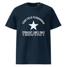 The Tractors Mugs Store French Navy / S Star Field Ploughman Unisex organic cotton t-shirt Quality Farmers Merch