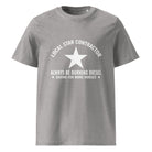 The Tractors Mugs Store Heather Grey / S Star Contractor Unisex organic cotton t-shirt Quality Farmers Merch