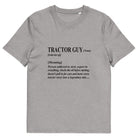 The Tractors Mugs Store Heather Grey / S The Tractor Guy Unisex Organic Cotton T-Shirt Quality Farmers Merch