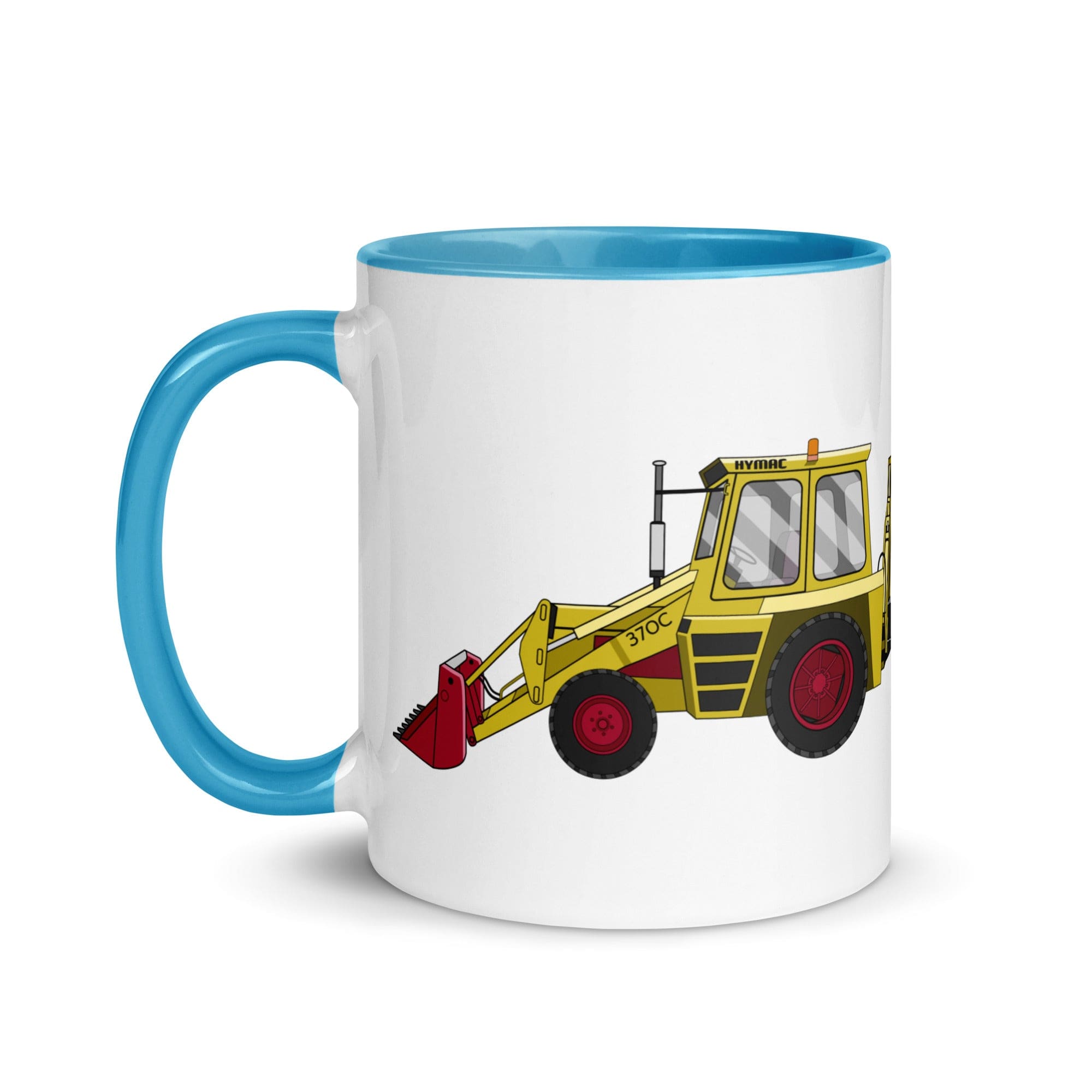 The Tractors Mugs Store Hymaq 370C Mug with Color Inside Quality Farmers Merch