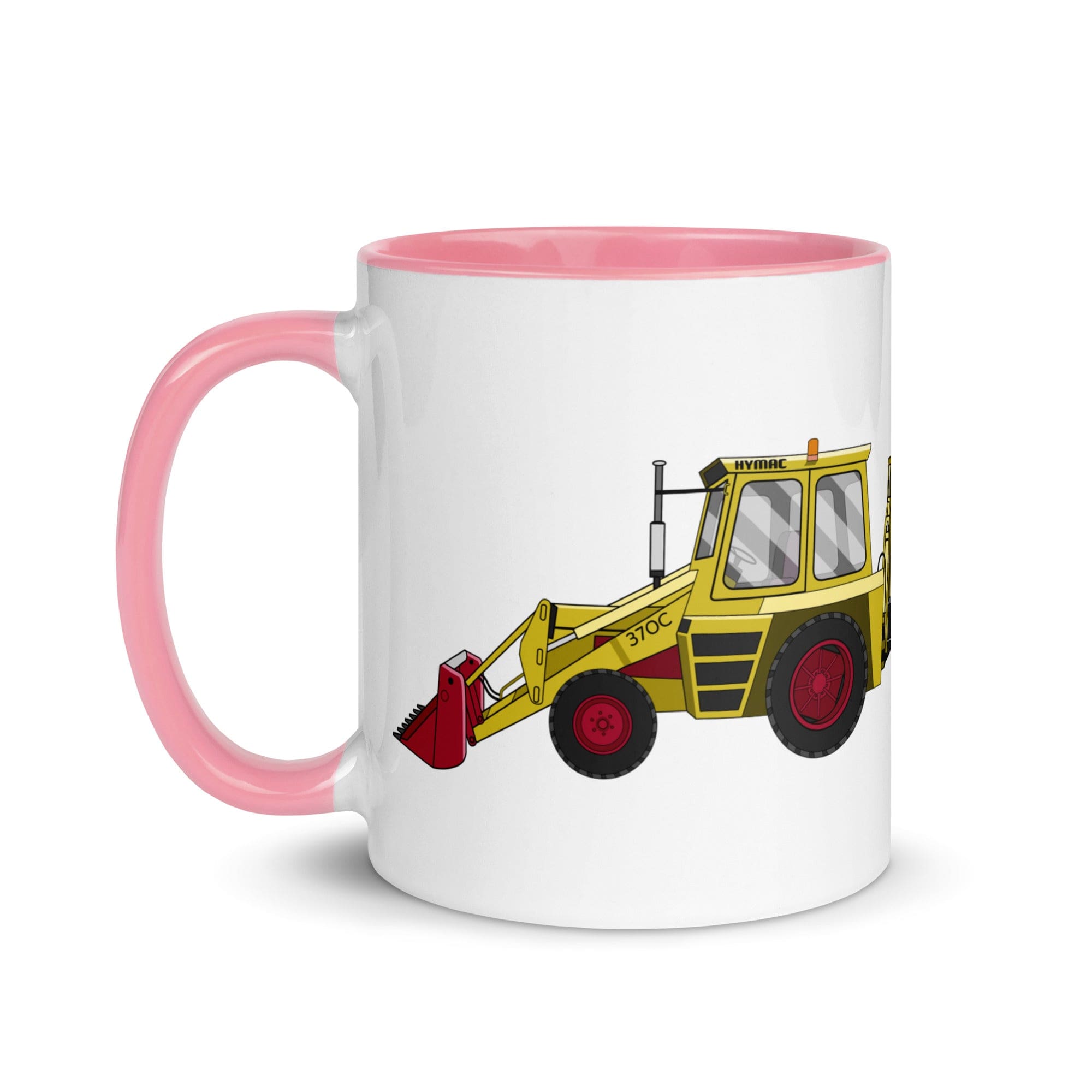 The Tractors Mugs Store Hymaq 370C Mug with Color Inside Quality Farmers Merch