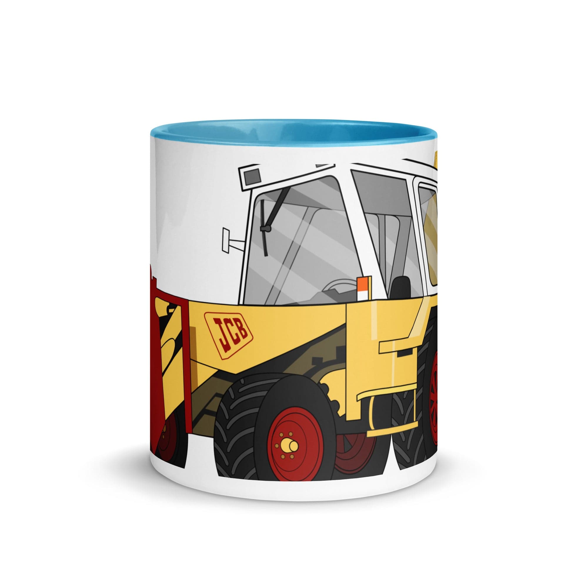 The Tractors Mugs Store JCB 3D 2.0 Mug with Color Inside Quality Farmers Merch