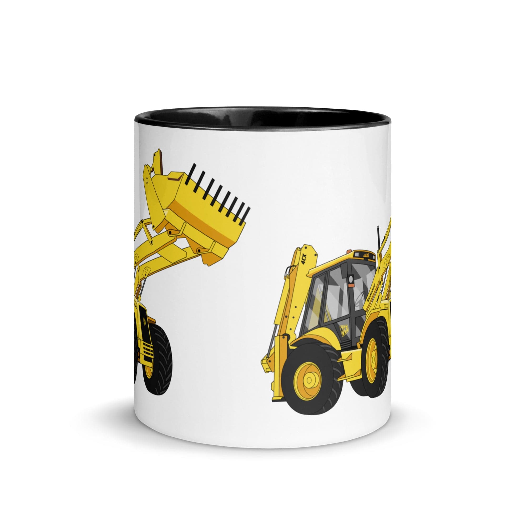 The Tractors Mugs Store JCB 4CX Project 8 | Mug with Color Inside Quality Farmers Merch
