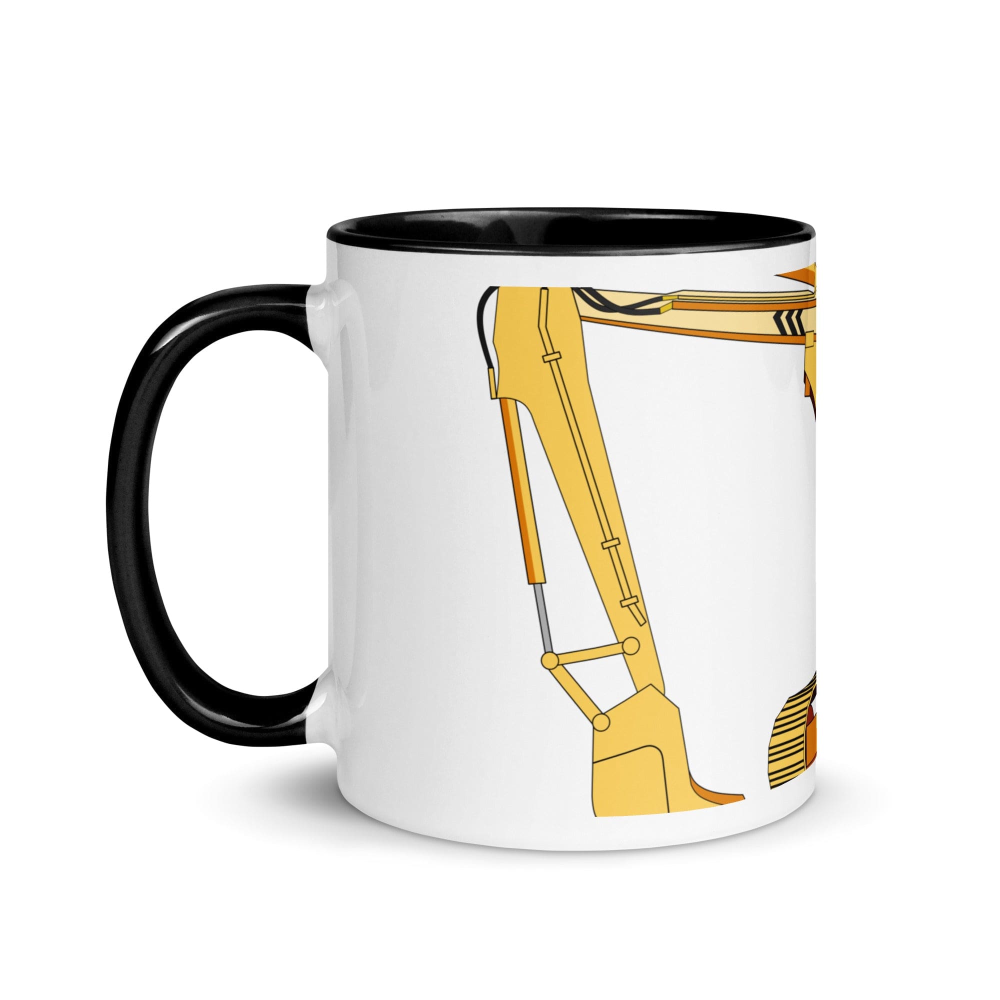 The Tractors Mugs Store JCB 814 Super 2.0 Mug with Color Inside Quality Farmers Merch