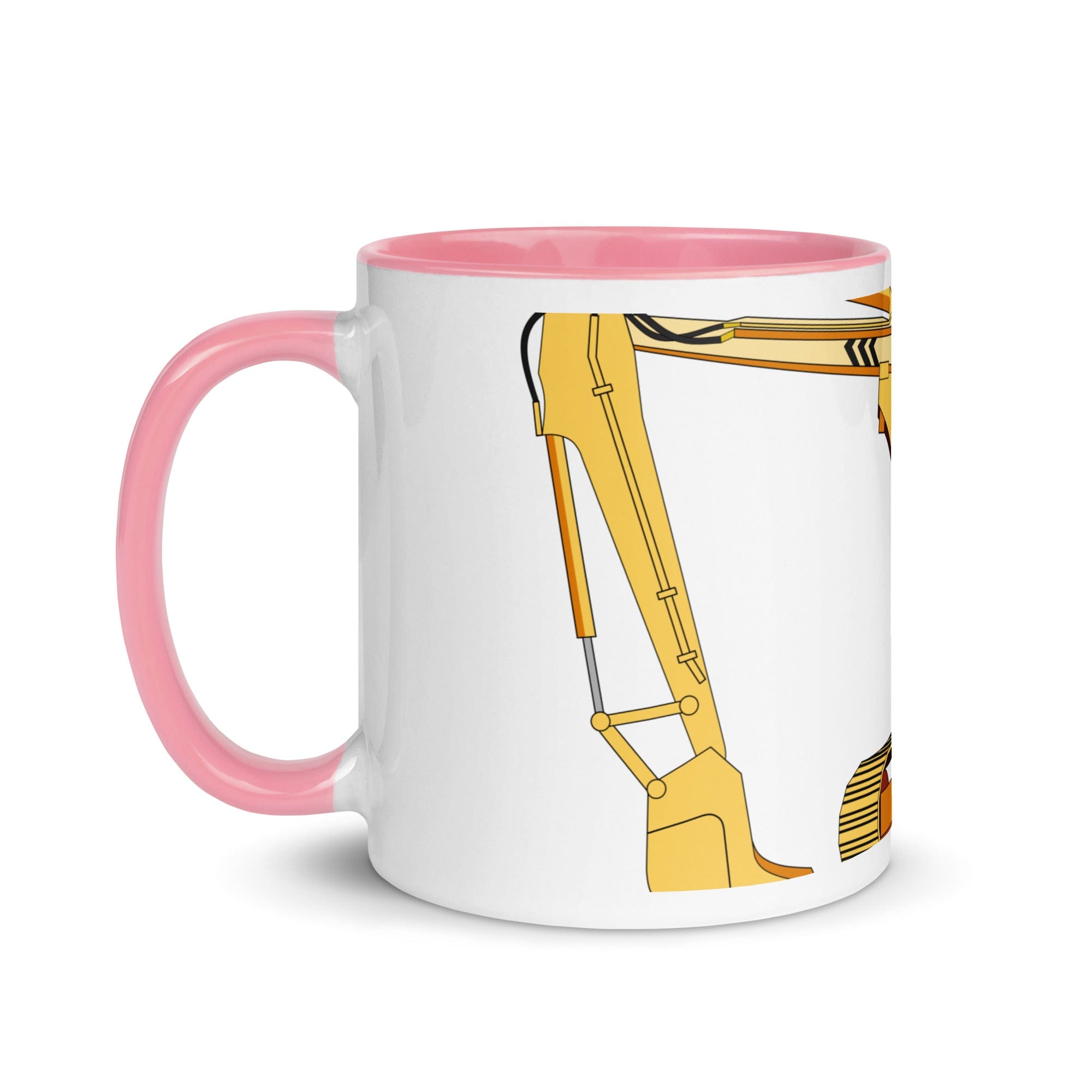 The Tractors Mugs Store JCB 814 Super 2.0 Mug with Color Inside Quality Farmers Merch