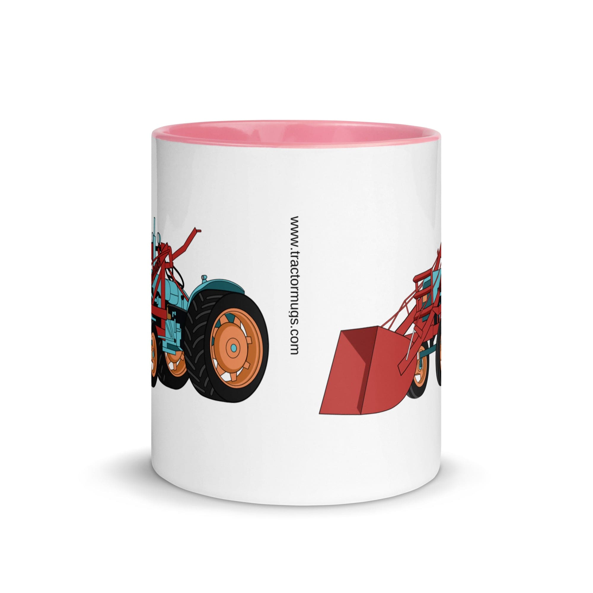 The Tractors Mugs Store JCB Major Loader Mug with Color Inside Quality Farmers Merch