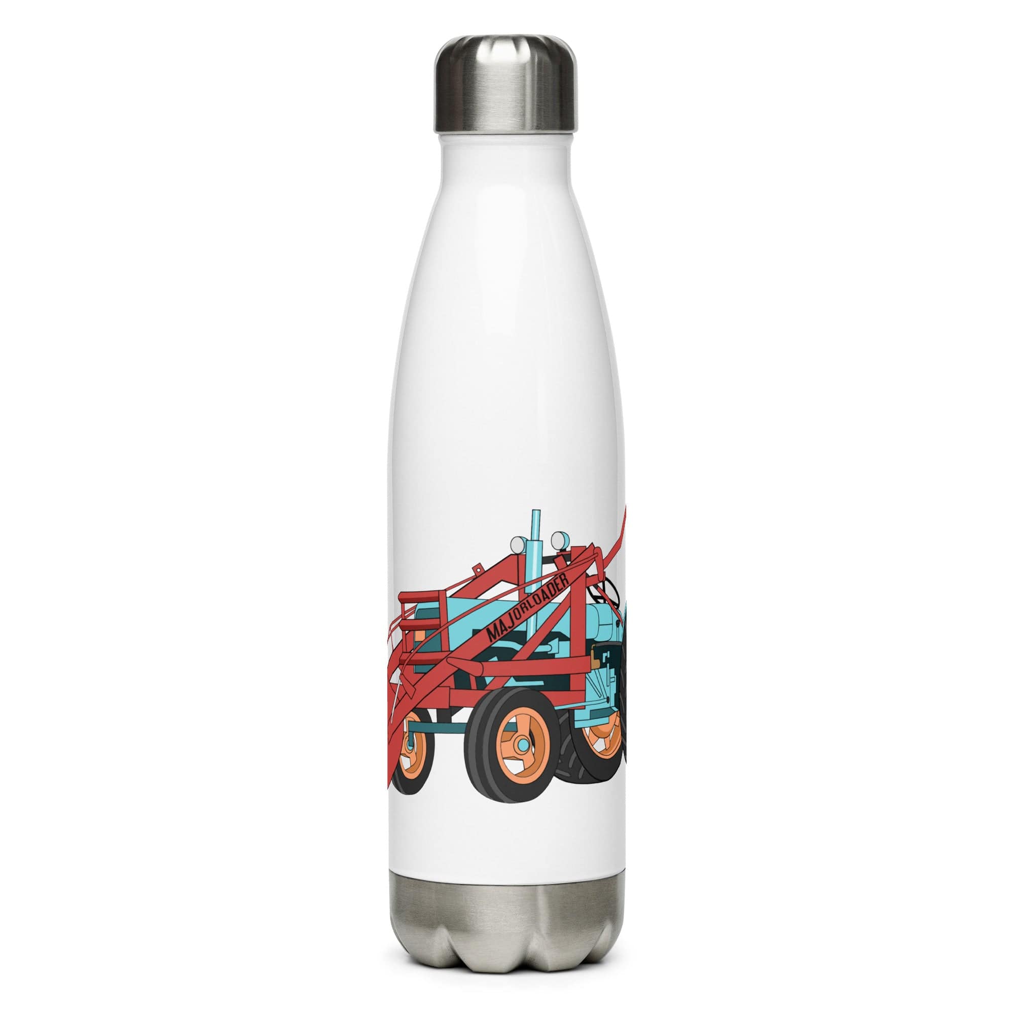 The Tractors Mugs Store JCB Major Loader Stainless steel water bottle Quality Farmers Merch