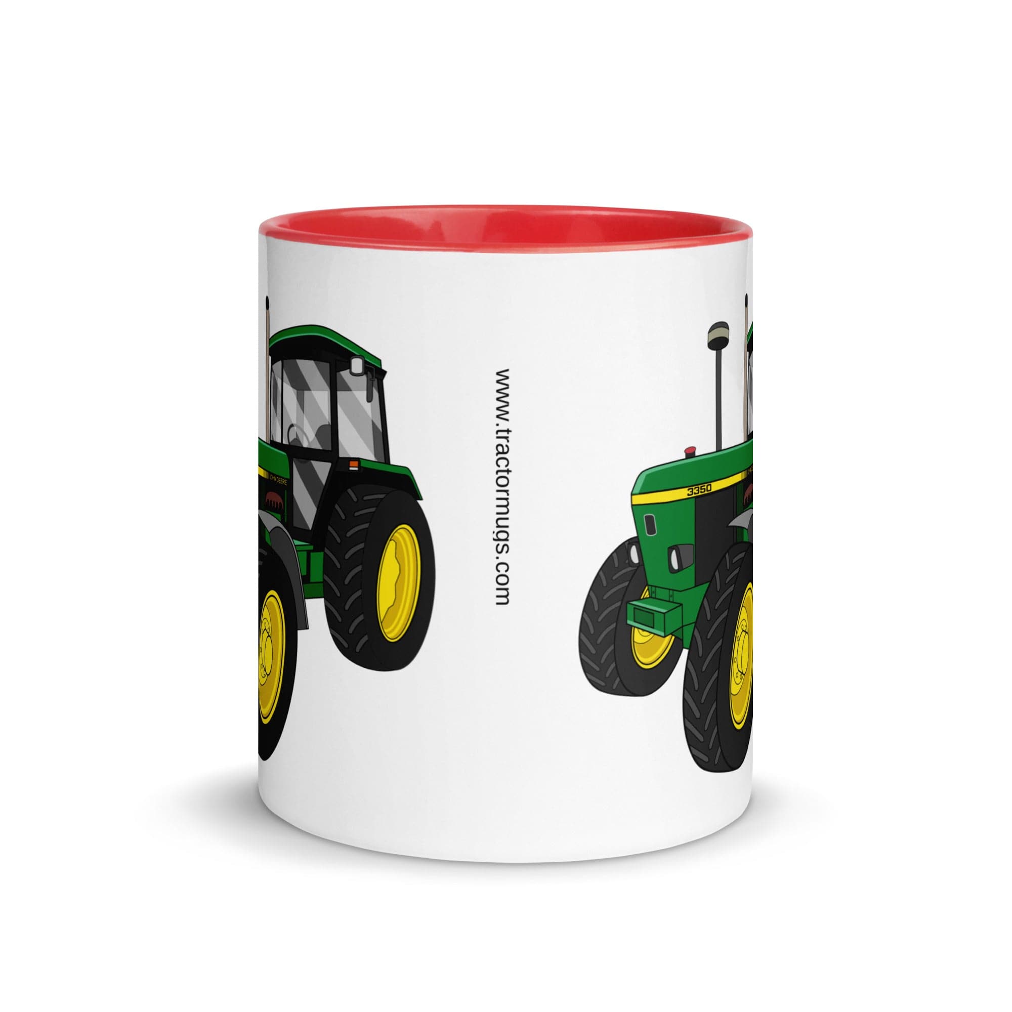 The Tractors Mugs Store John Deere 3350 4WD Mug with Color Inside Quality Farmers Merch