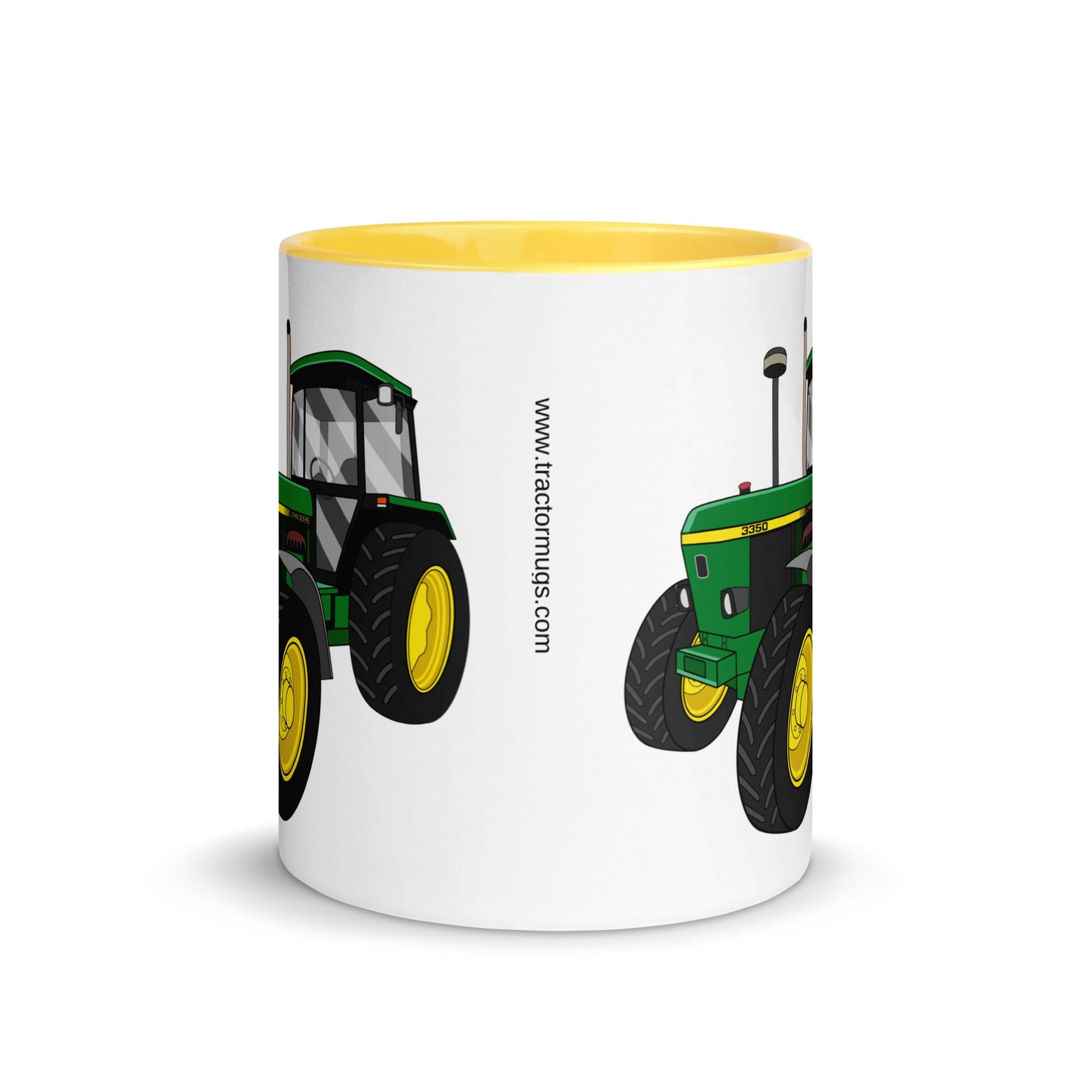 The Tractors Mugs Store John Deere 3350 4WD Mug with Color Inside Quality Farmers Merch
