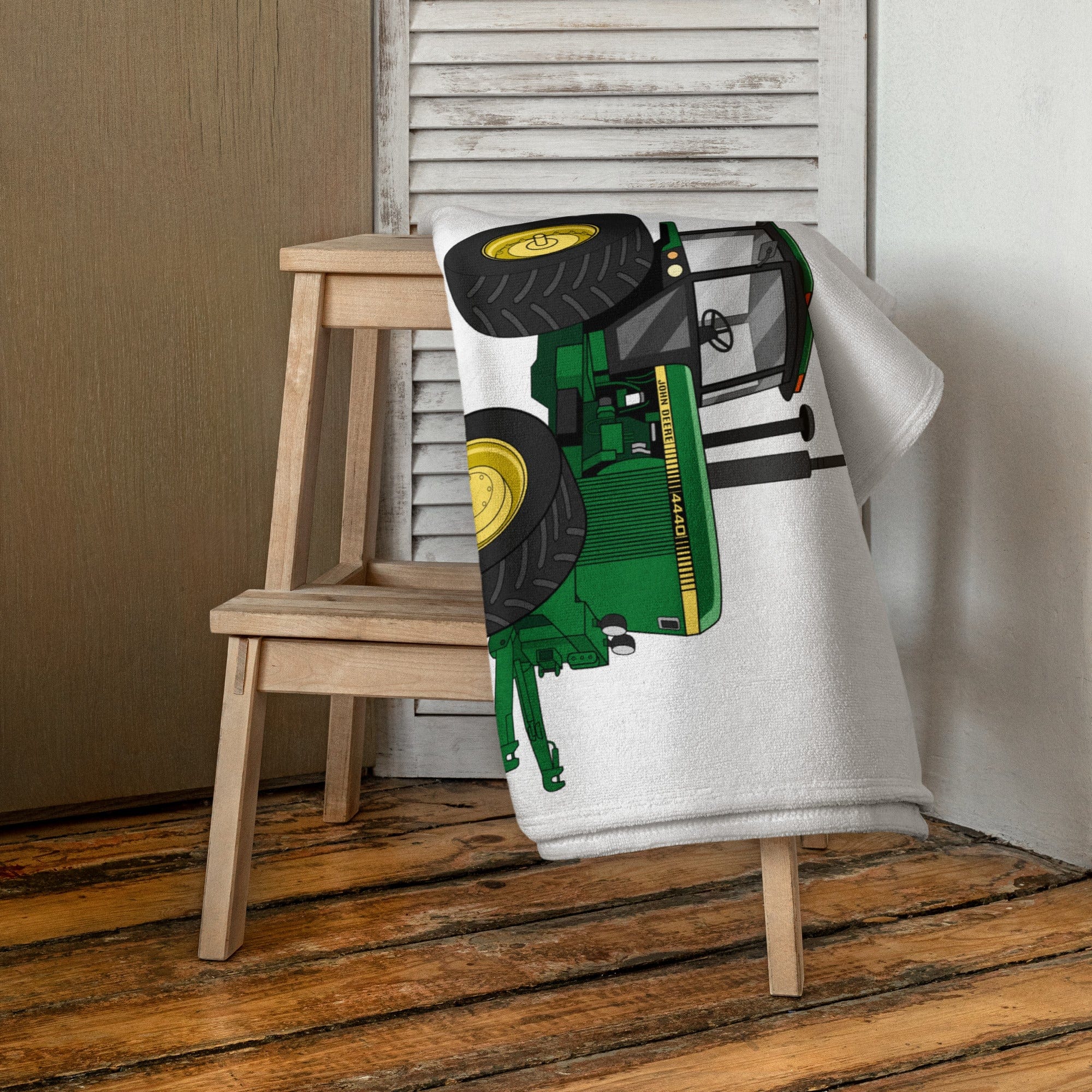 The Tractors Mugs Store John Deere 4440 4WD | Towel Quality Farmers Merch