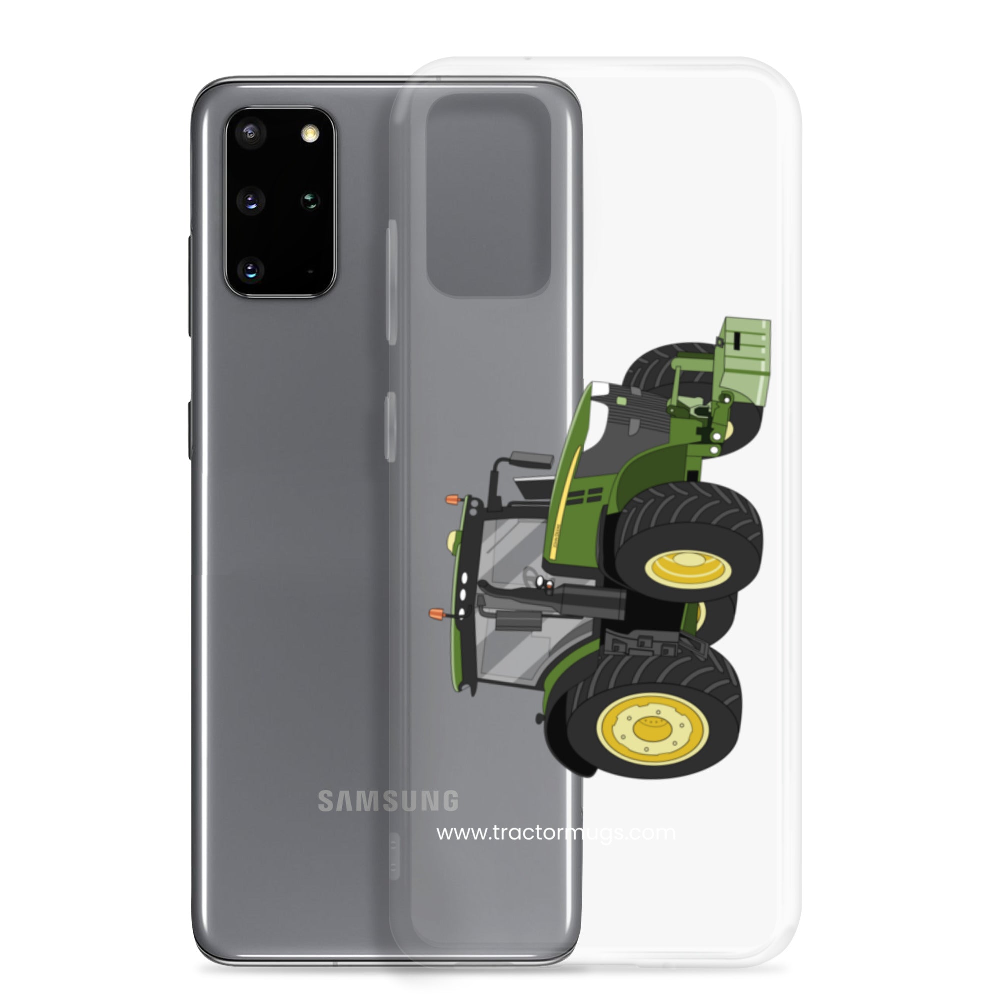 The Tractors Mugs Store John Deere 7310R Clear Case for SamsungĀ® Quality Farmers Merch