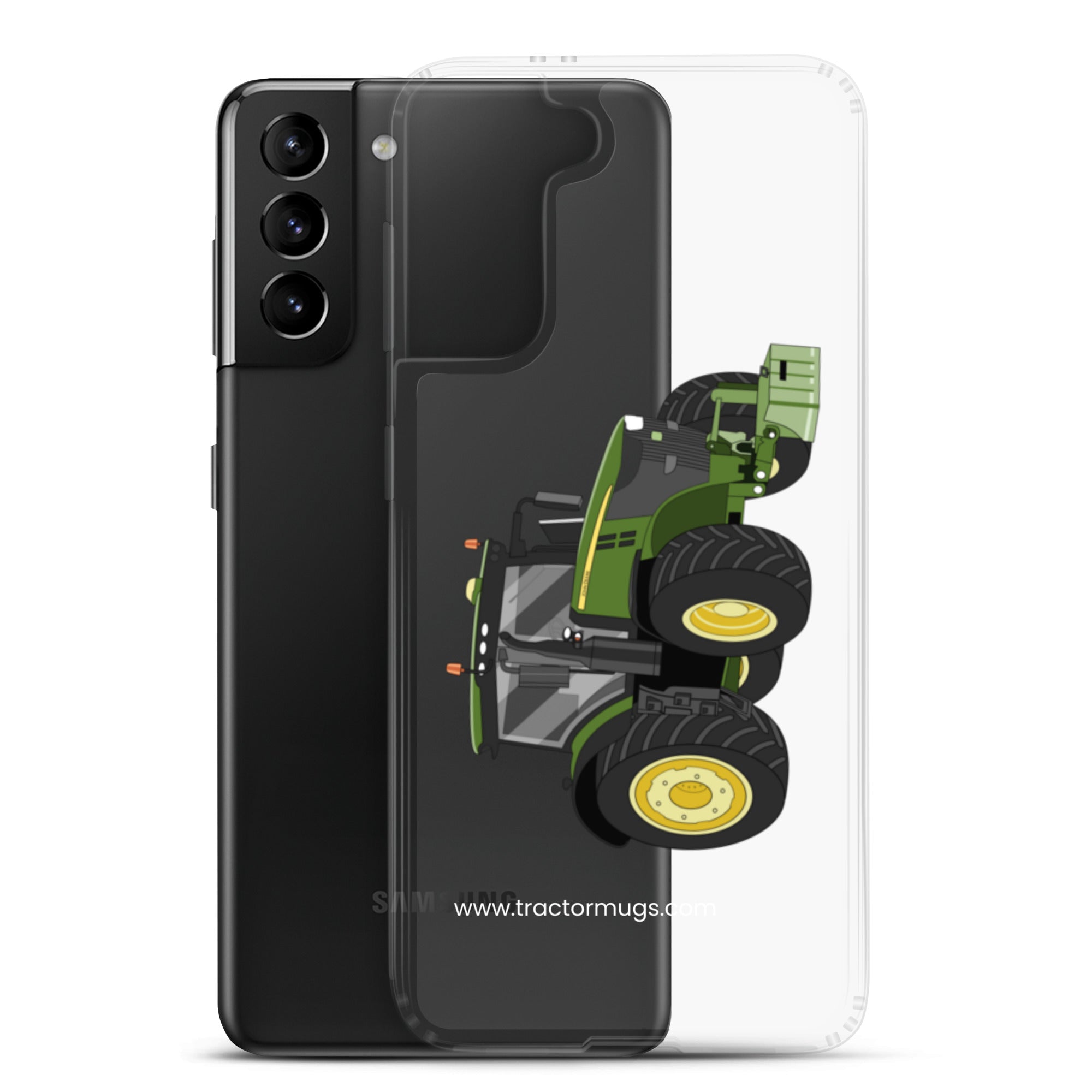 The Tractors Mugs Store John Deere 7310R Clear Case for SamsungĀ® Quality Farmers Merch