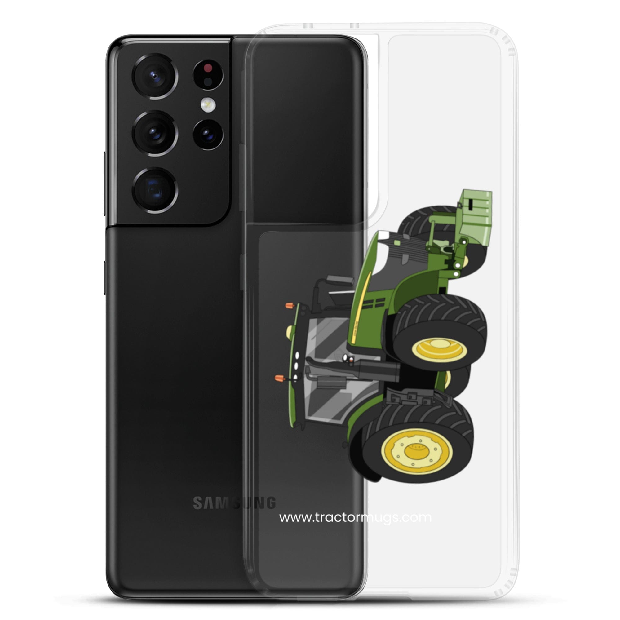 The Tractors Mugs Store John Deere 7310R Clear Case for SamsungĀ® Quality Farmers Merch