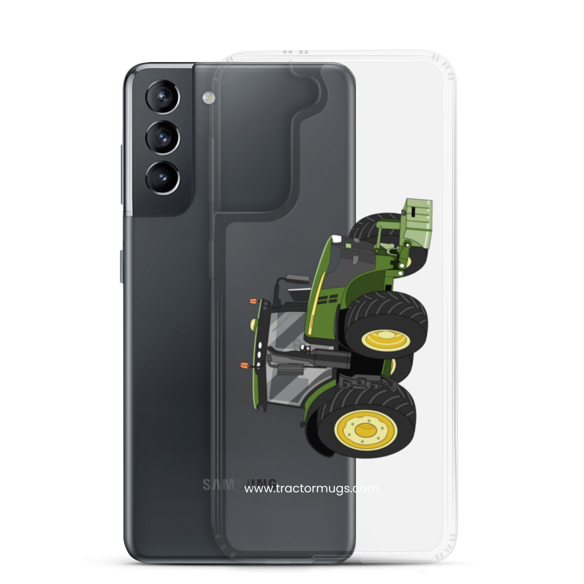 The Tractors Mugs Store John Deere 7310R Clear Case for SamsungĀ® Quality Farmers Merch