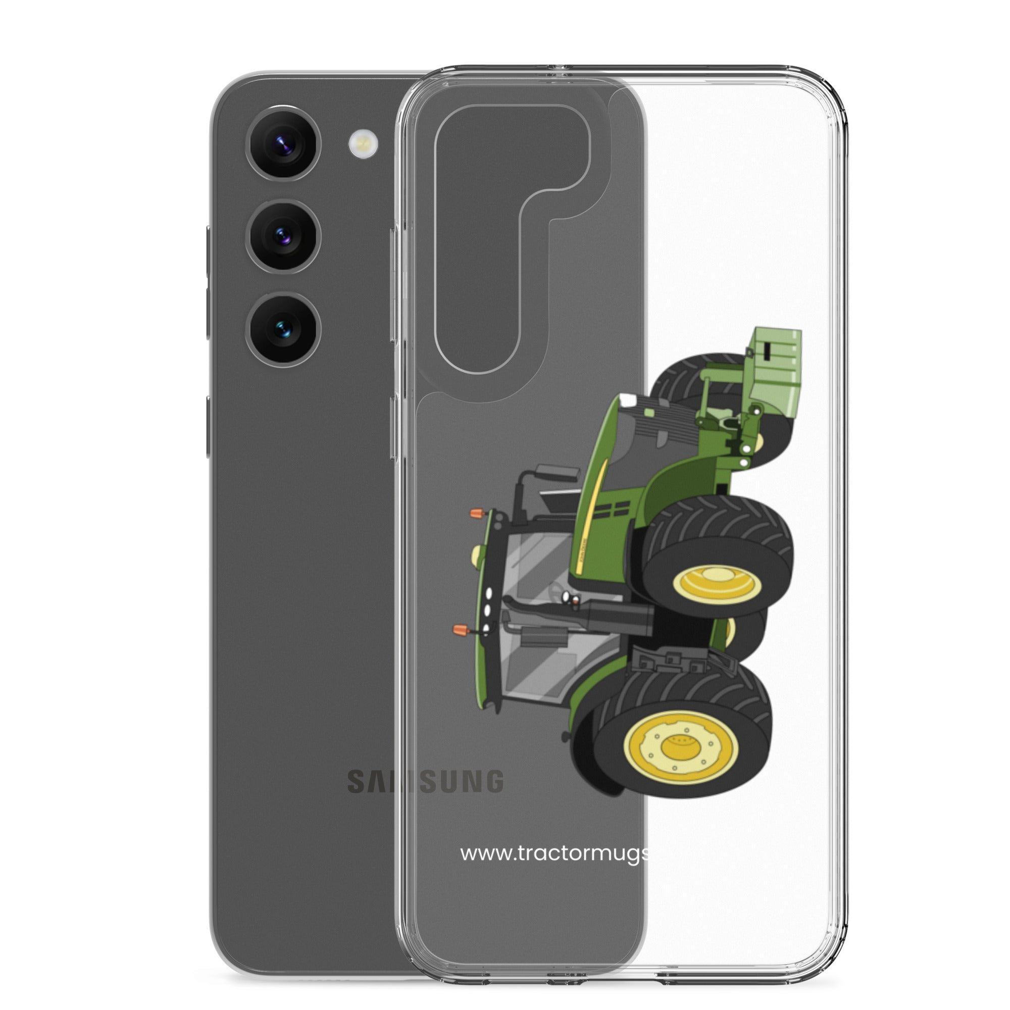 The Tractors Mugs Store John Deere 7310R Clear Case for SamsungĀ® Quality Farmers Merch