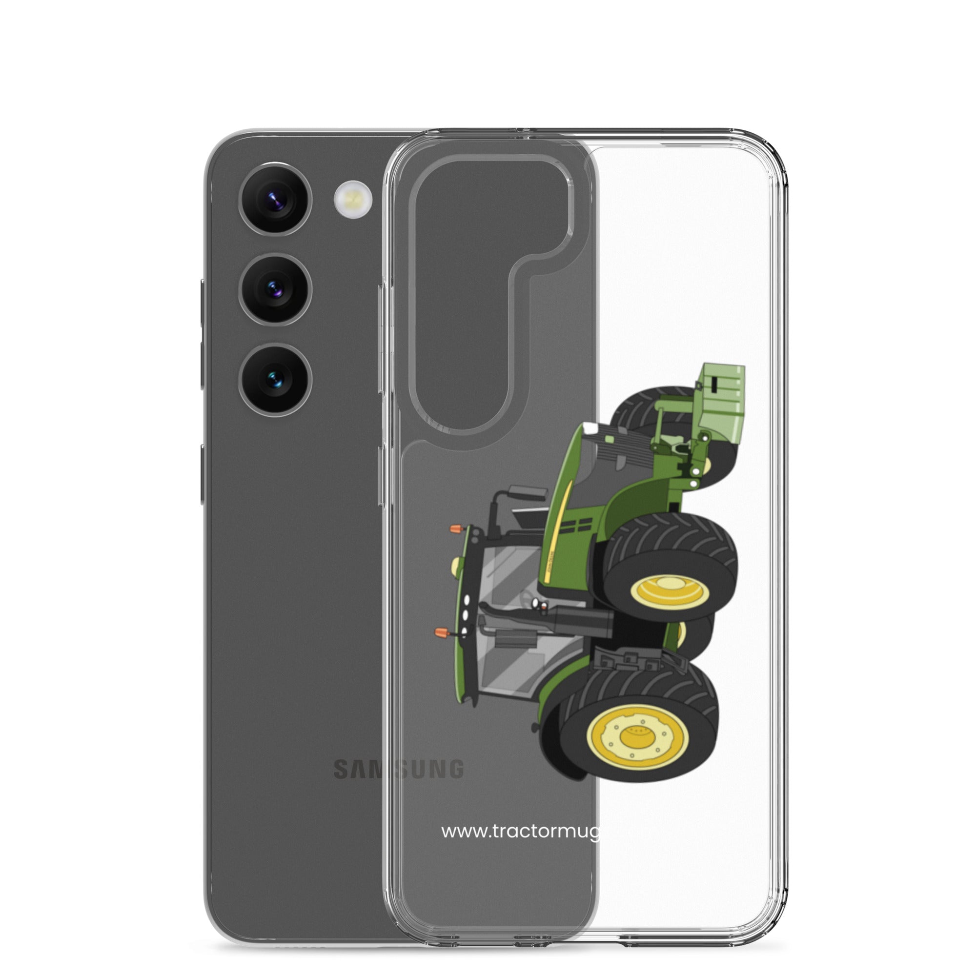 The Tractors Mugs Store John Deere 7310R Clear Case for SamsungĀ® Quality Farmers Merch