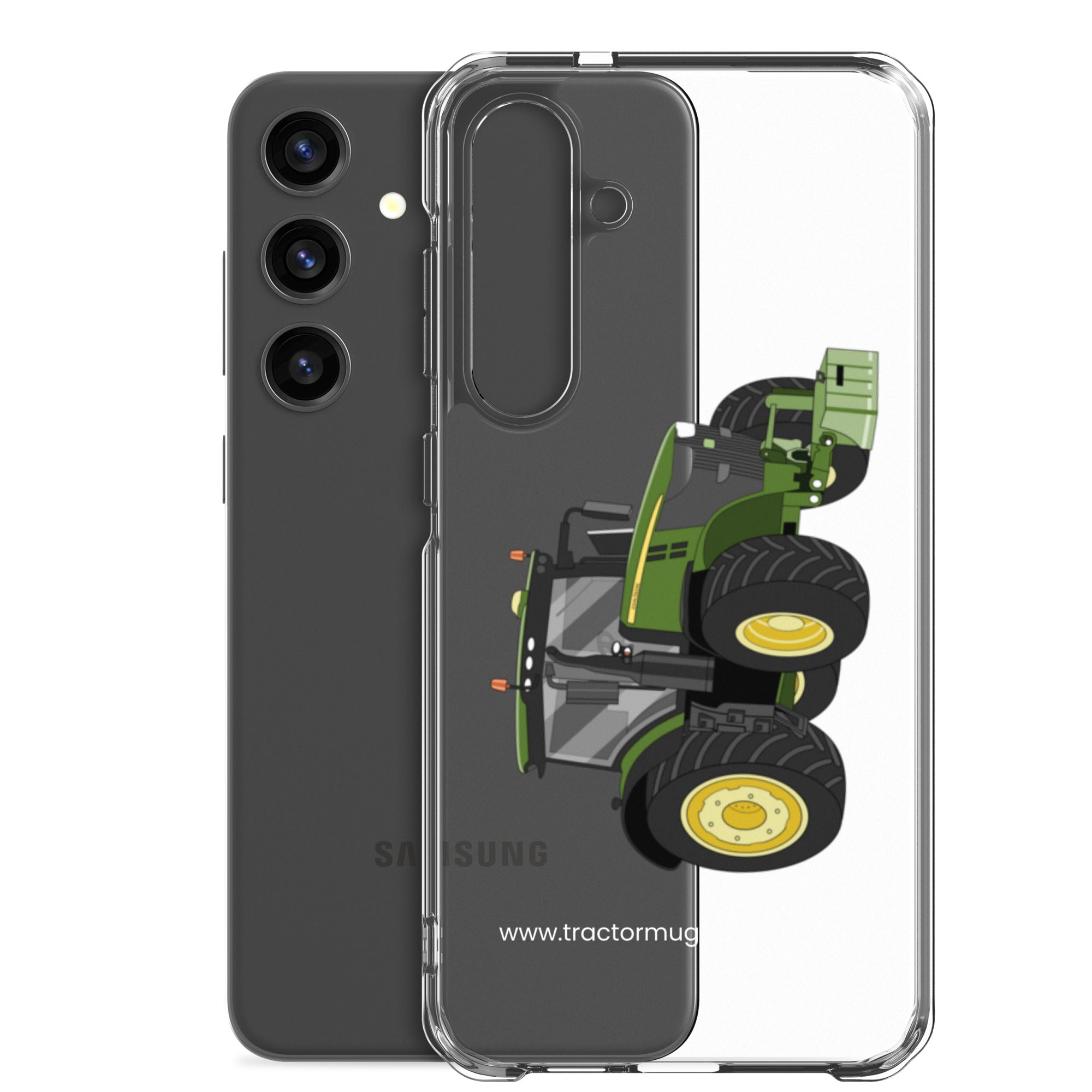 The Tractors Mugs Store John Deere 7310R Clear Case for SamsungĀ® Quality Farmers Merch