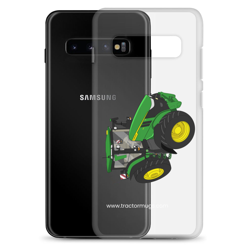 The Tractors Mugs Store John Deere 7R 350 auto powr Clear Case for SamsungĀ® Quality Farmers Merch