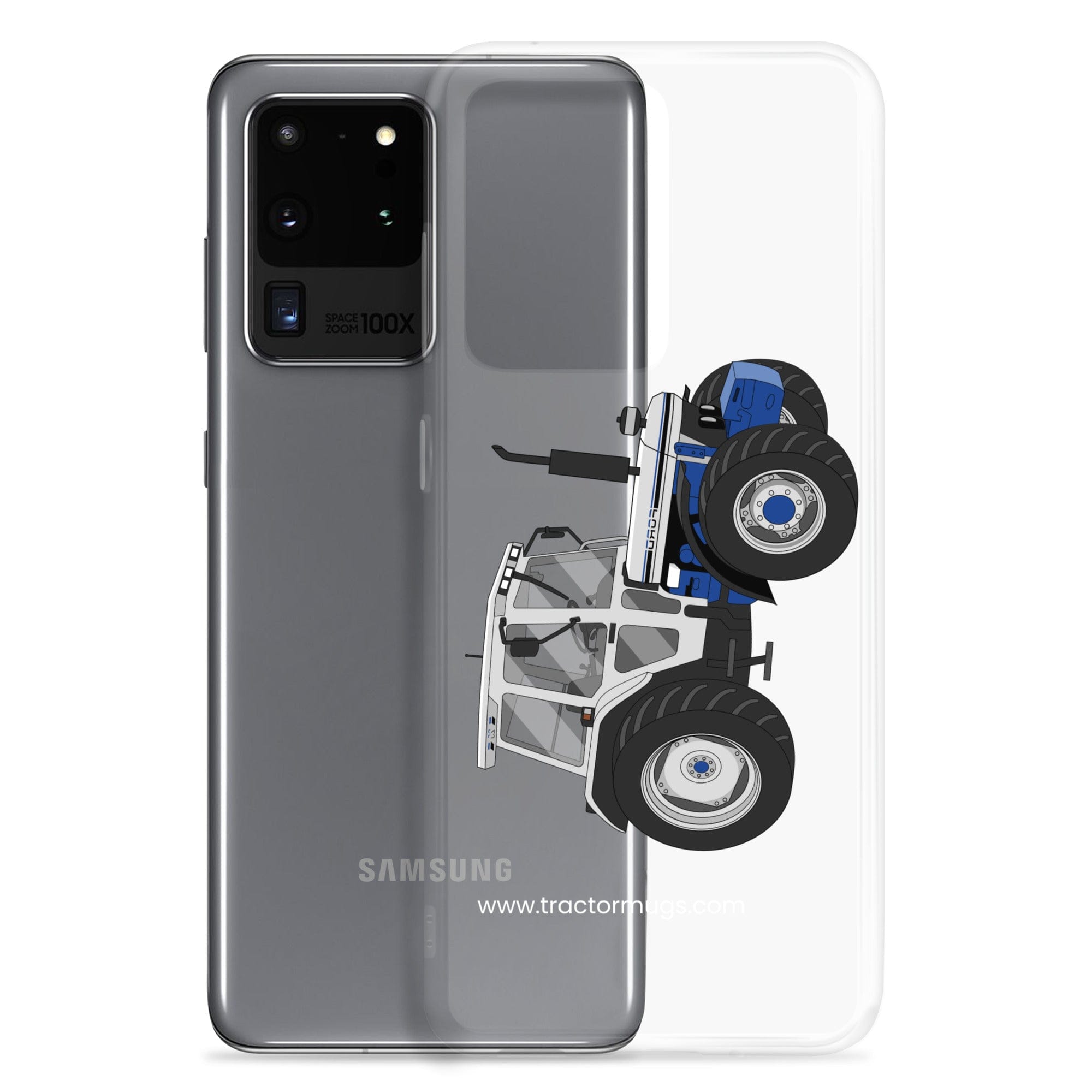 The Tractors Mugs Store Ford 7810 Jubilee Edition SilverTractor Clear Case for SamsungĀ® Quality Farmers Merch