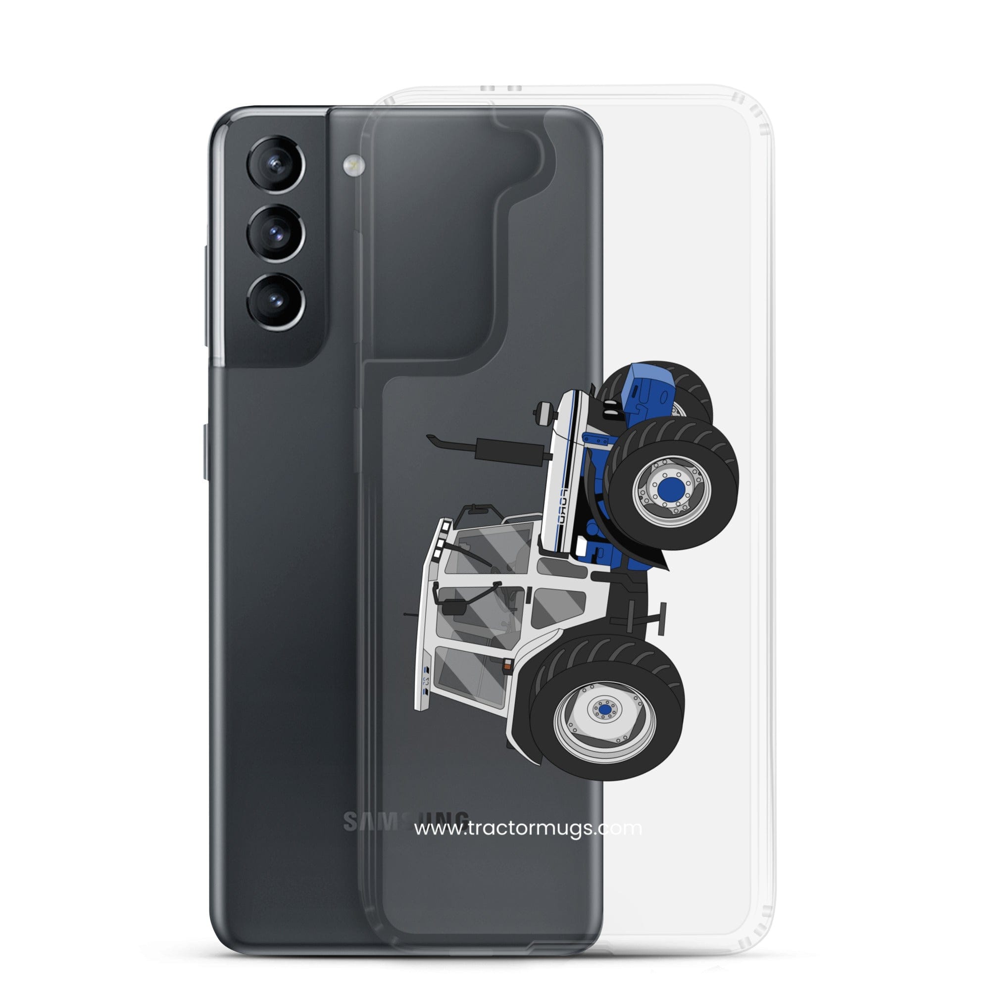The Tractors Mugs Store Ford 7810 Jubilee Edition SilverTractor Clear Case for SamsungĀ® Quality Farmers Merch