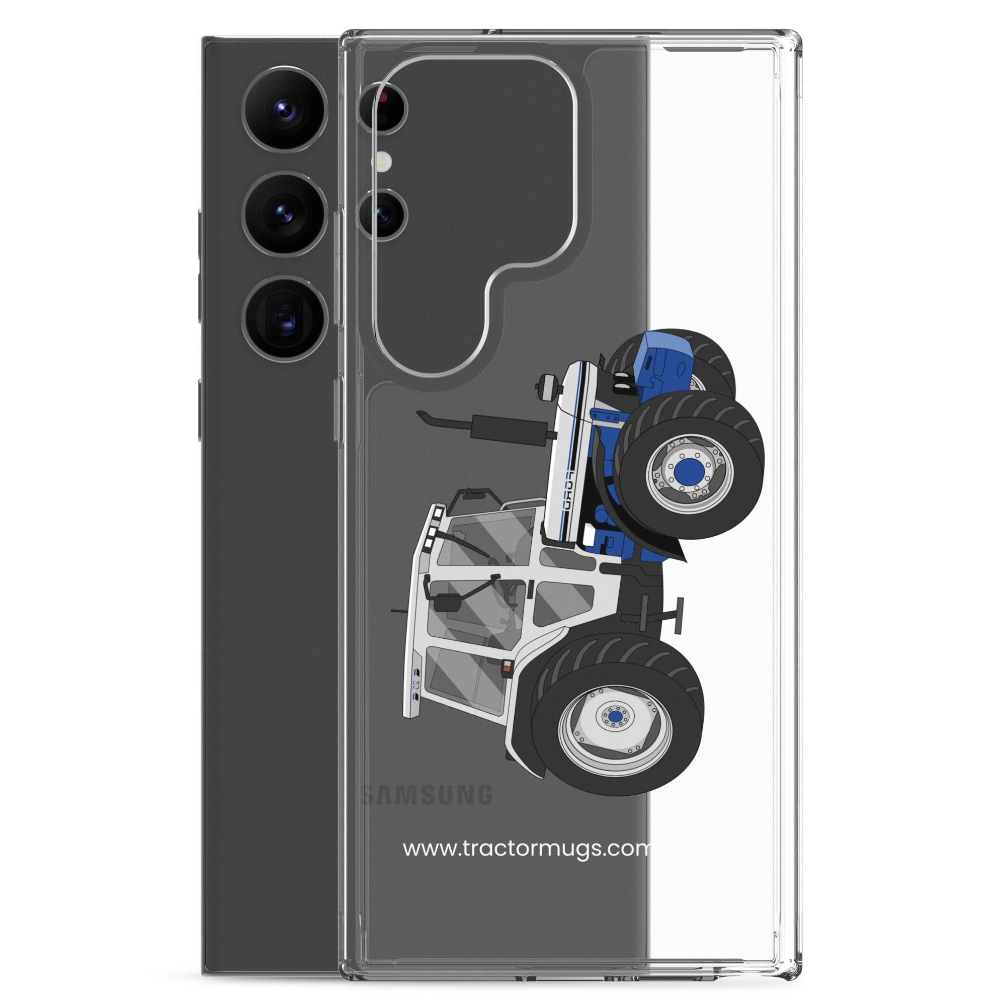 The Tractors Mugs Store Ford 7810 Jubilee Edition SilverTractor Clear Case for SamsungĀ® Quality Farmers Merch