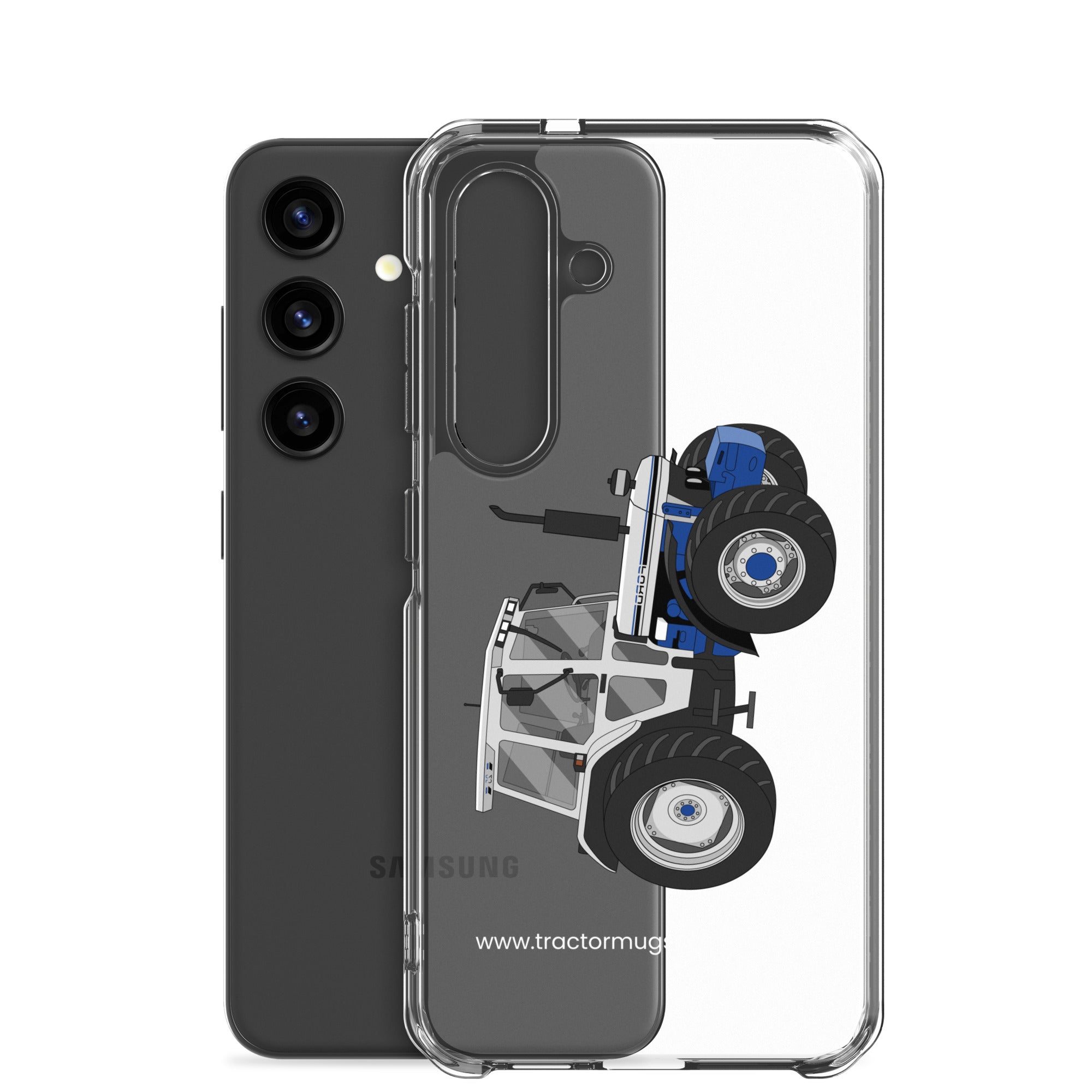 The Tractors Mugs Store Ford 7810 Jubilee Edition SilverTractor Clear Case for SamsungĀ® Quality Farmers Merch