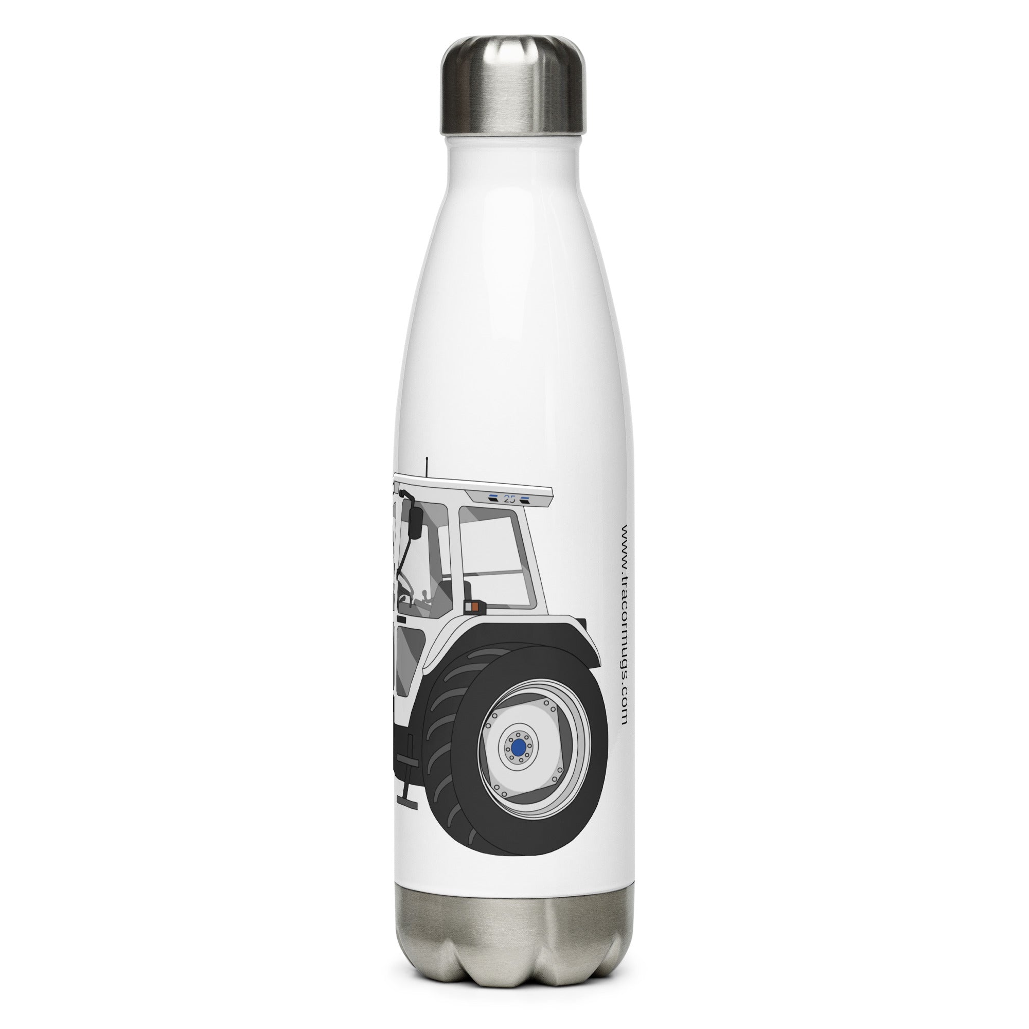 The Tractors Mugs Store Ford 7810 Jubilee Edition SilverTractor Stainless steel water bottle Quality Farmers Merch