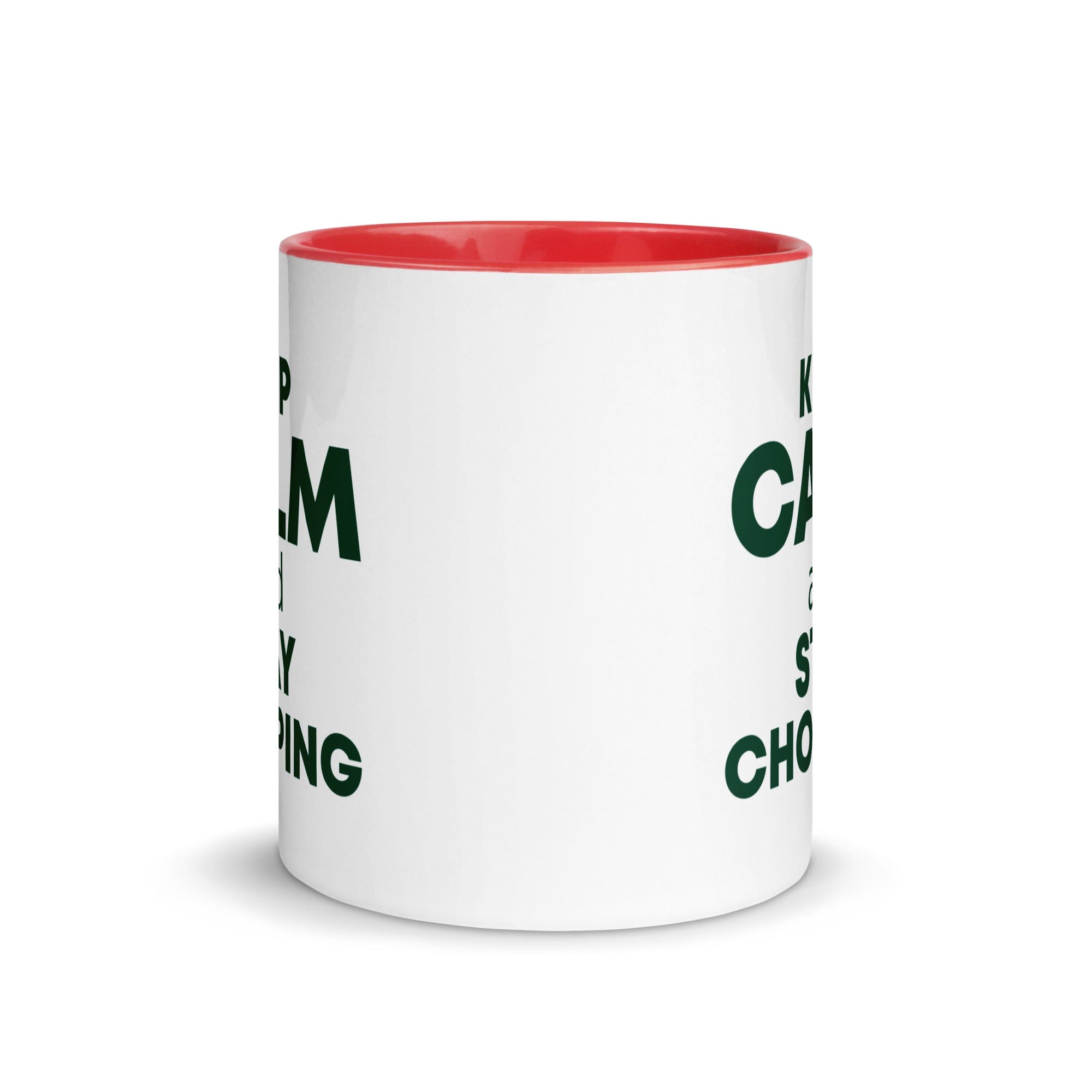 The Tractors Mugs Store KEEP CALM and STAY CHOPPING Mug with Color Inside Quality Farmers Merch