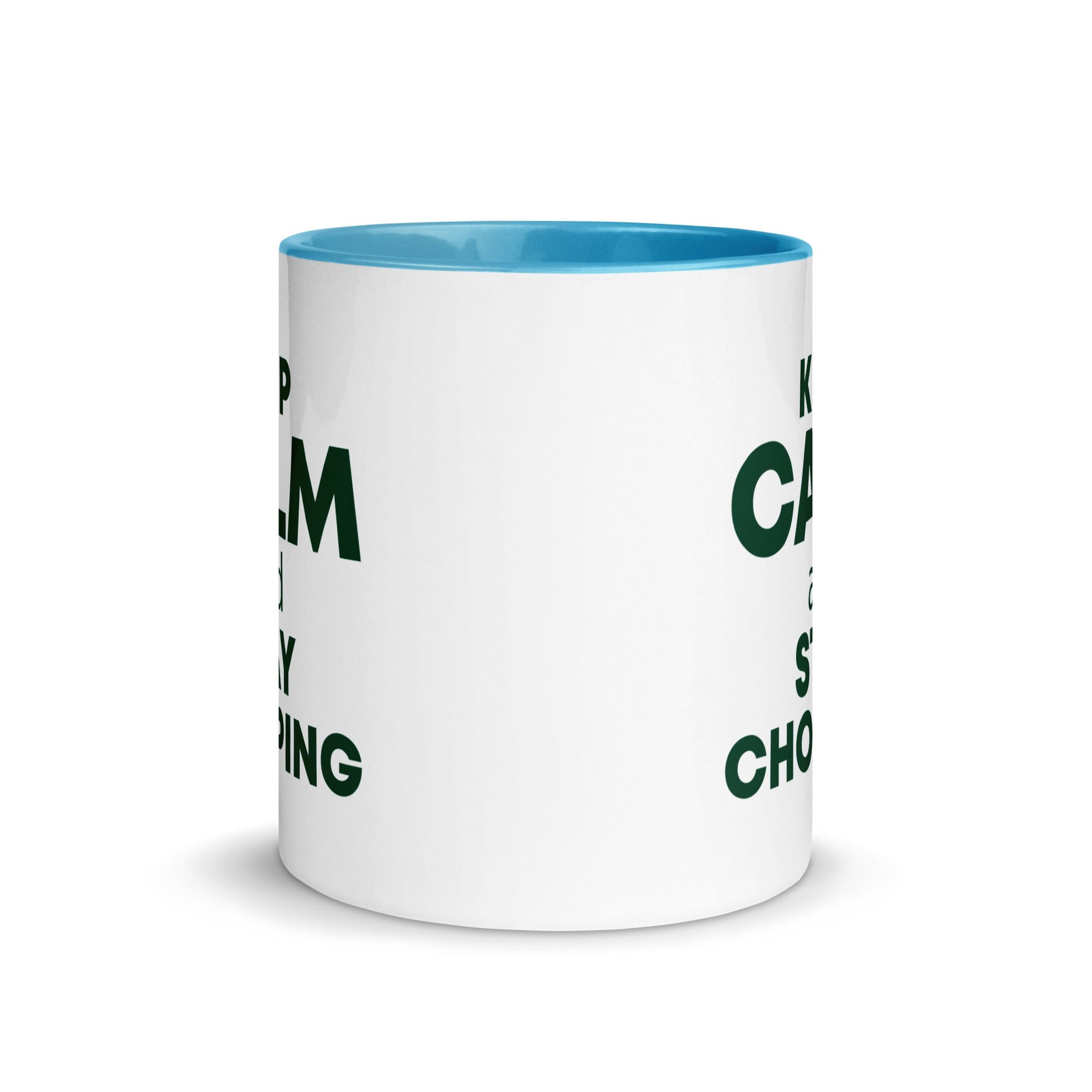 The Tractors Mugs Store KEEP CALM and STAY CHOPPING Mug with Color Inside Quality Farmers Merch