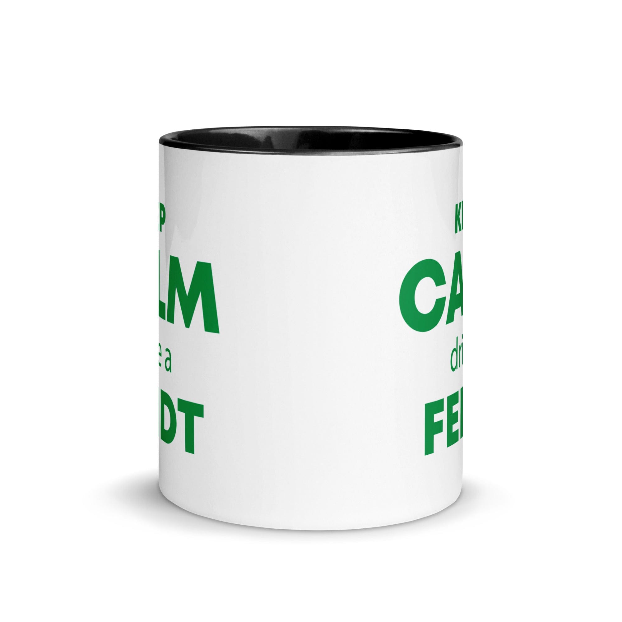 The Tractors Mugs Store KEEP CALM drive a FENDT Mug with Color Inside Quality Farmers Merch