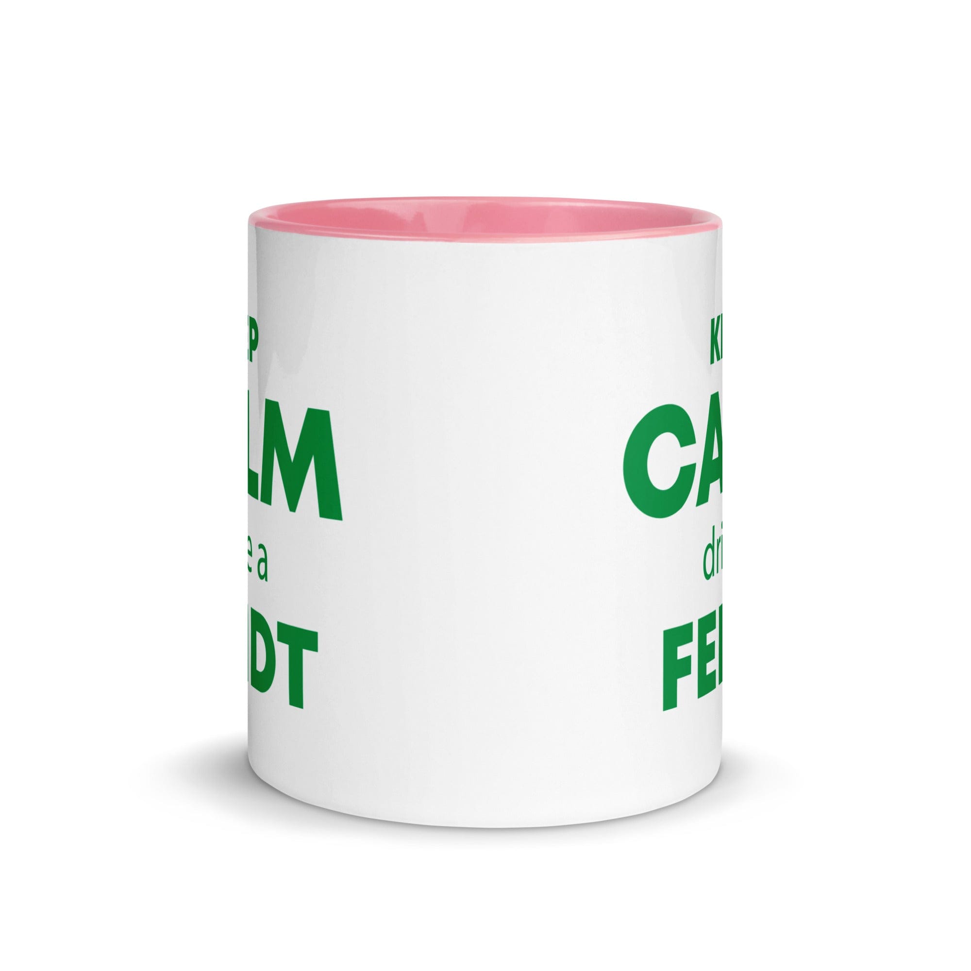 The Tractors Mugs Store KEEP CALM drive a FENDT Mug with Color Inside Quality Farmers Merch