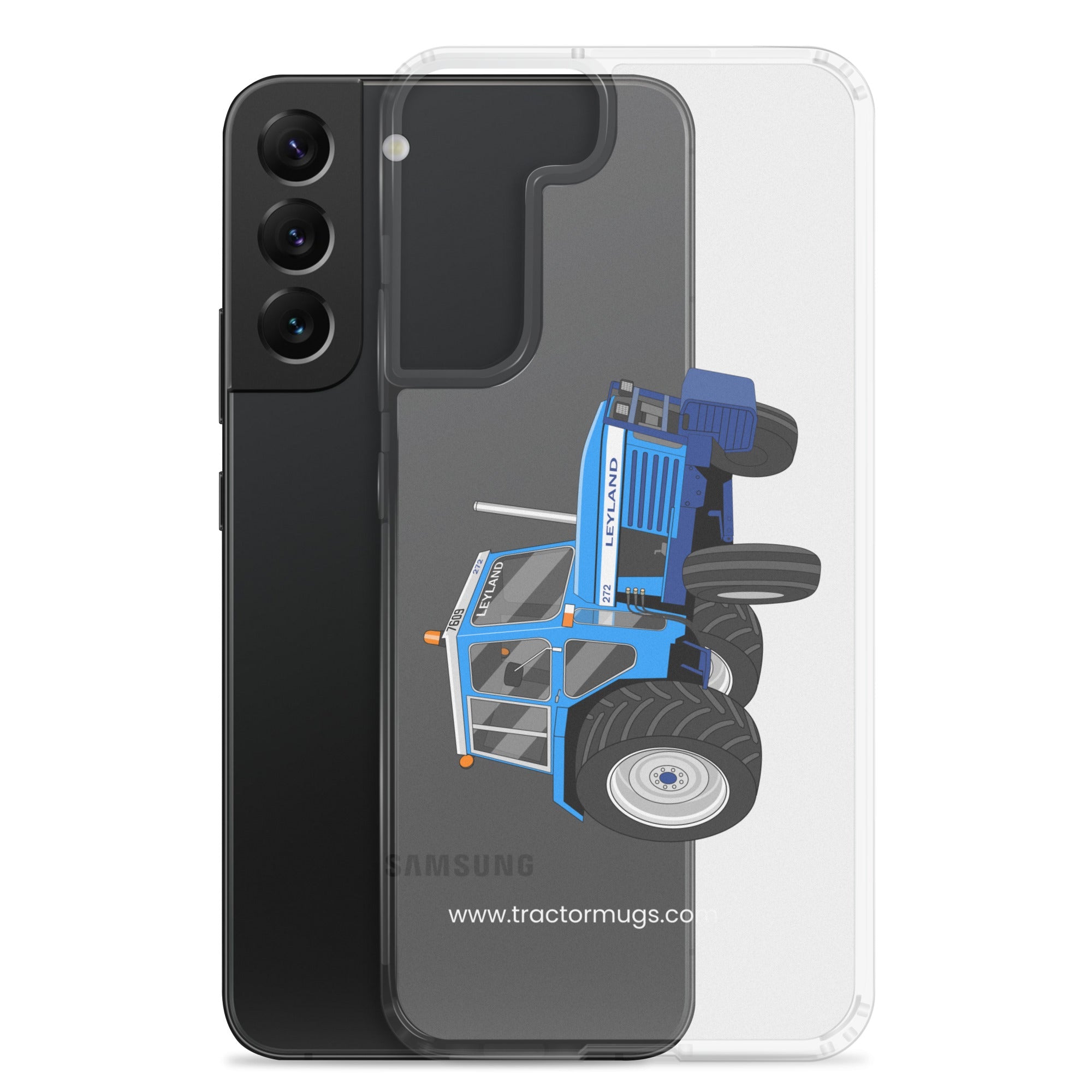 The Tractors Mugs Store Leyland 272 Clear Case for SamsungĀ® Quality Farmers Merch