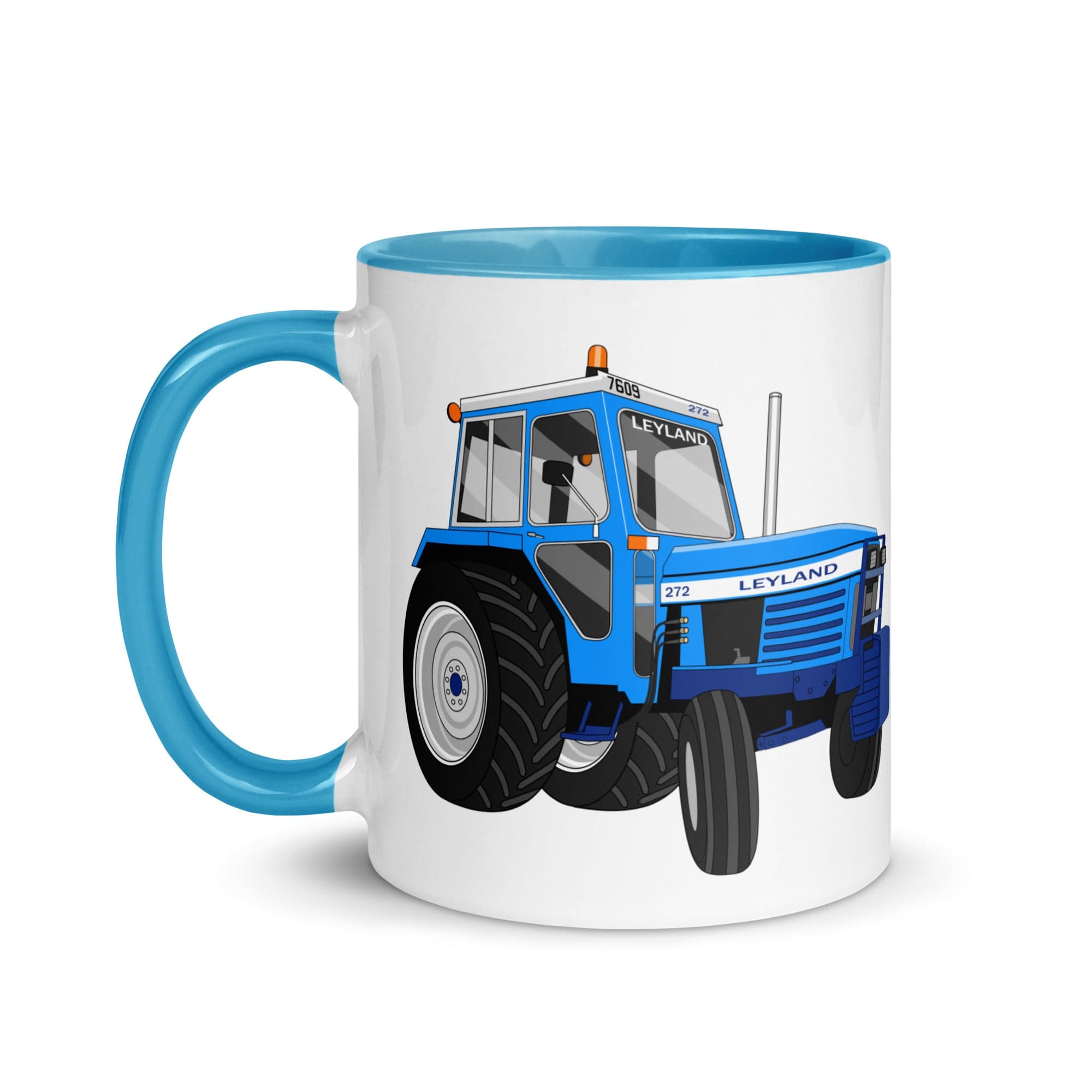 The Tractors Mugs Store Leyland 272 Mug with Color Inside Quality Farmers Merch