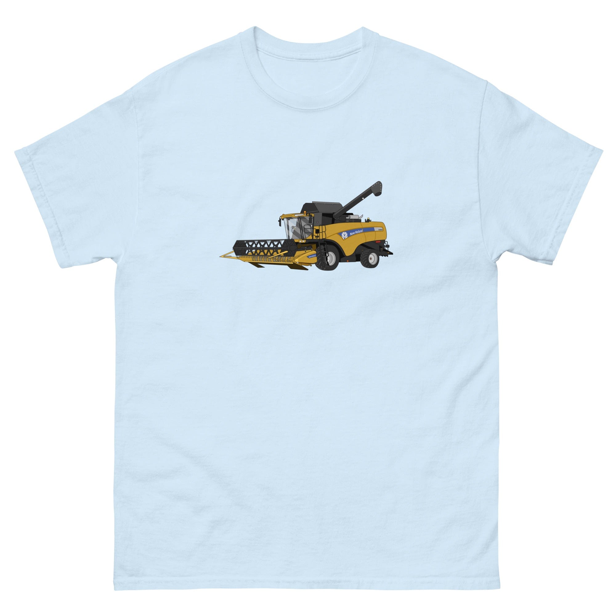 The Tractors Mugs Store Light Blue / S New Holland CX 8060 Unisex Classic Tee Quality Farmers Merch