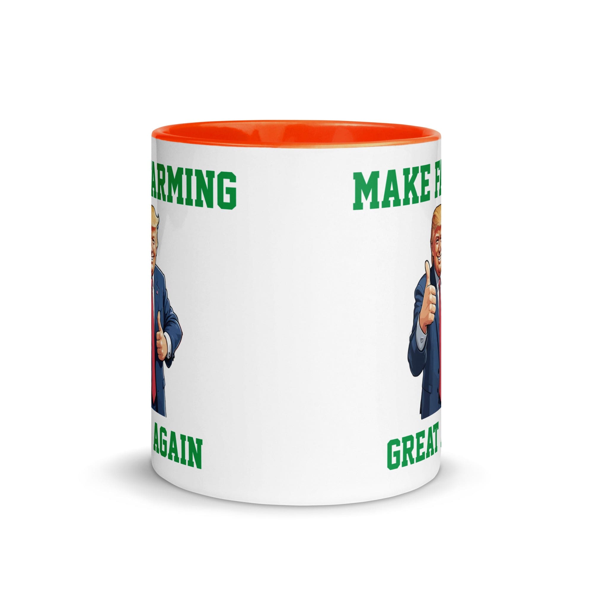 The Tractors Mugs Store Make Farming Great Again Mug with Color Inside Quality Farmers Merch