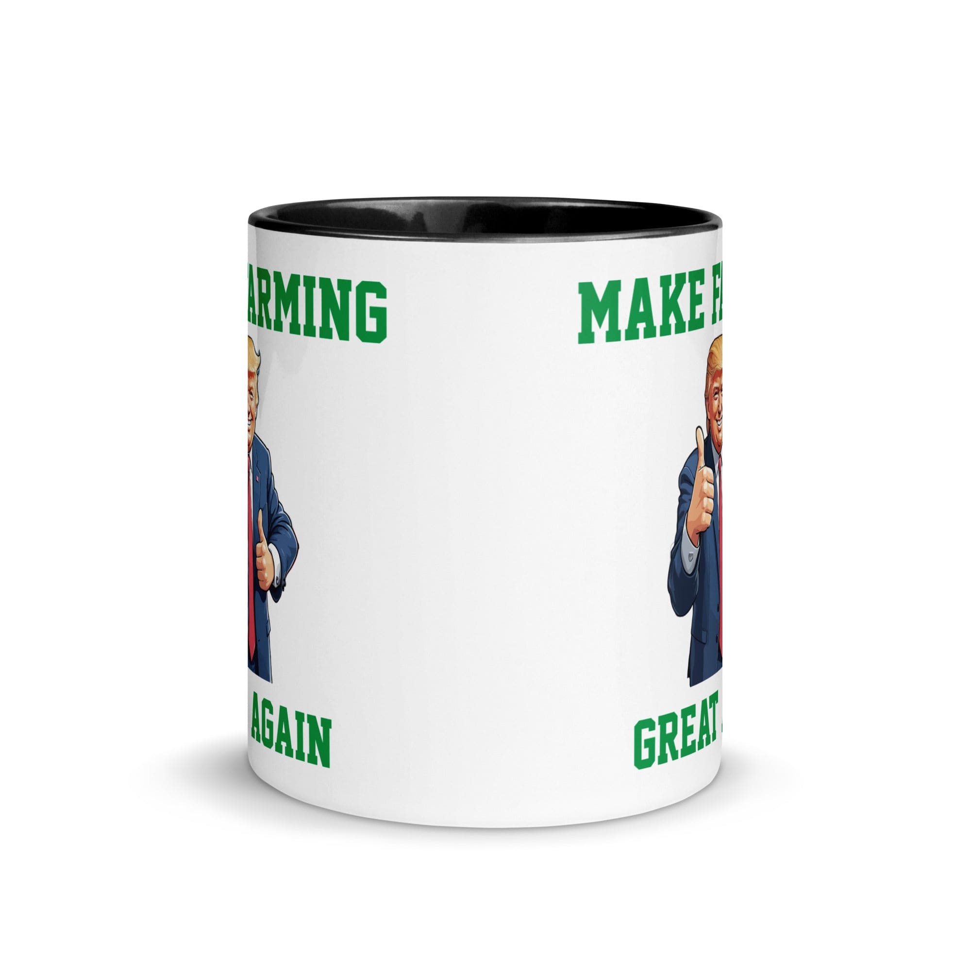 The Tractors Mugs Store Make Farming Great Again Mug with Color Inside Quality Farmers Merch