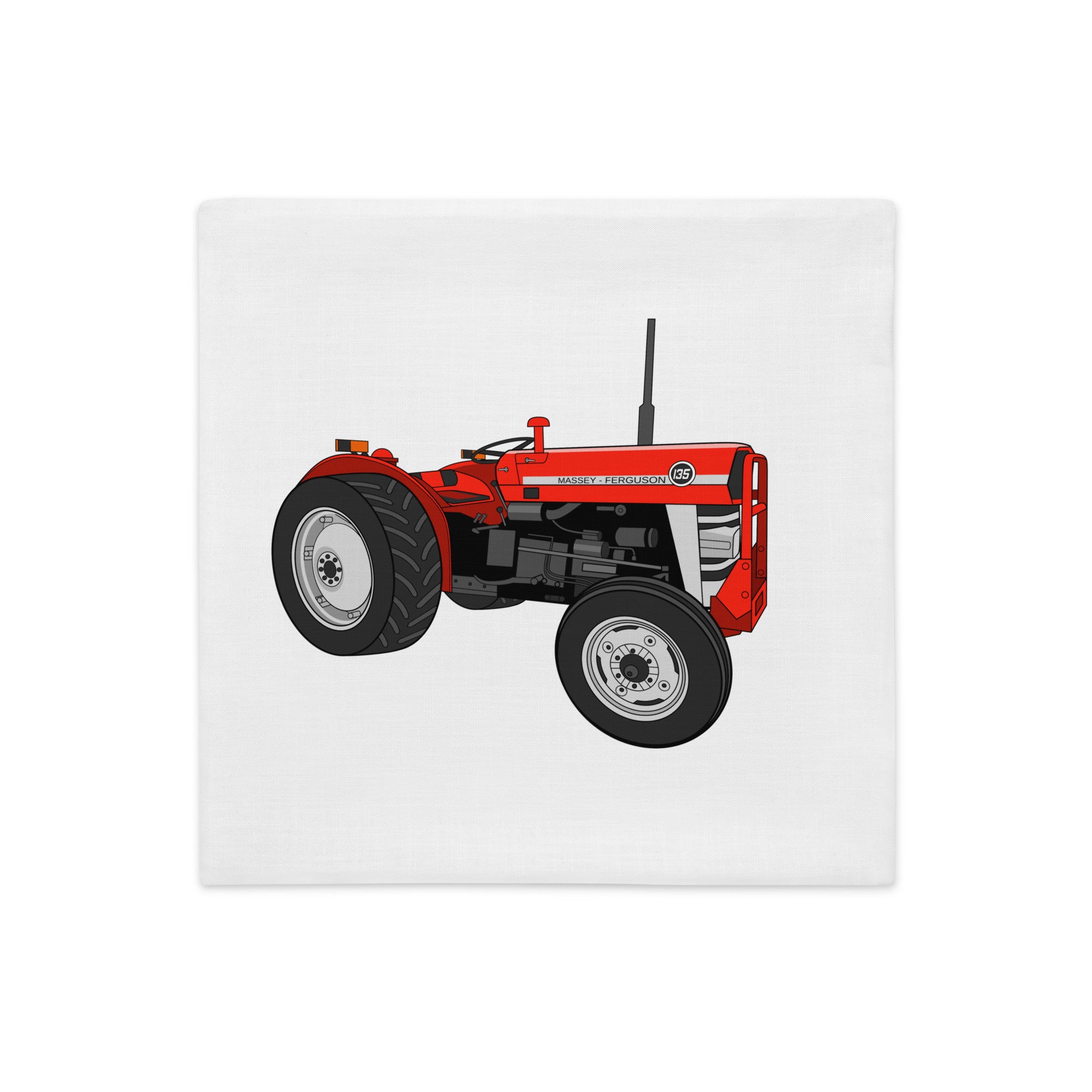 The Tractors Mugs Store Massey Ferguson 135 | Premium Pillow Case Quality Farmers Merch