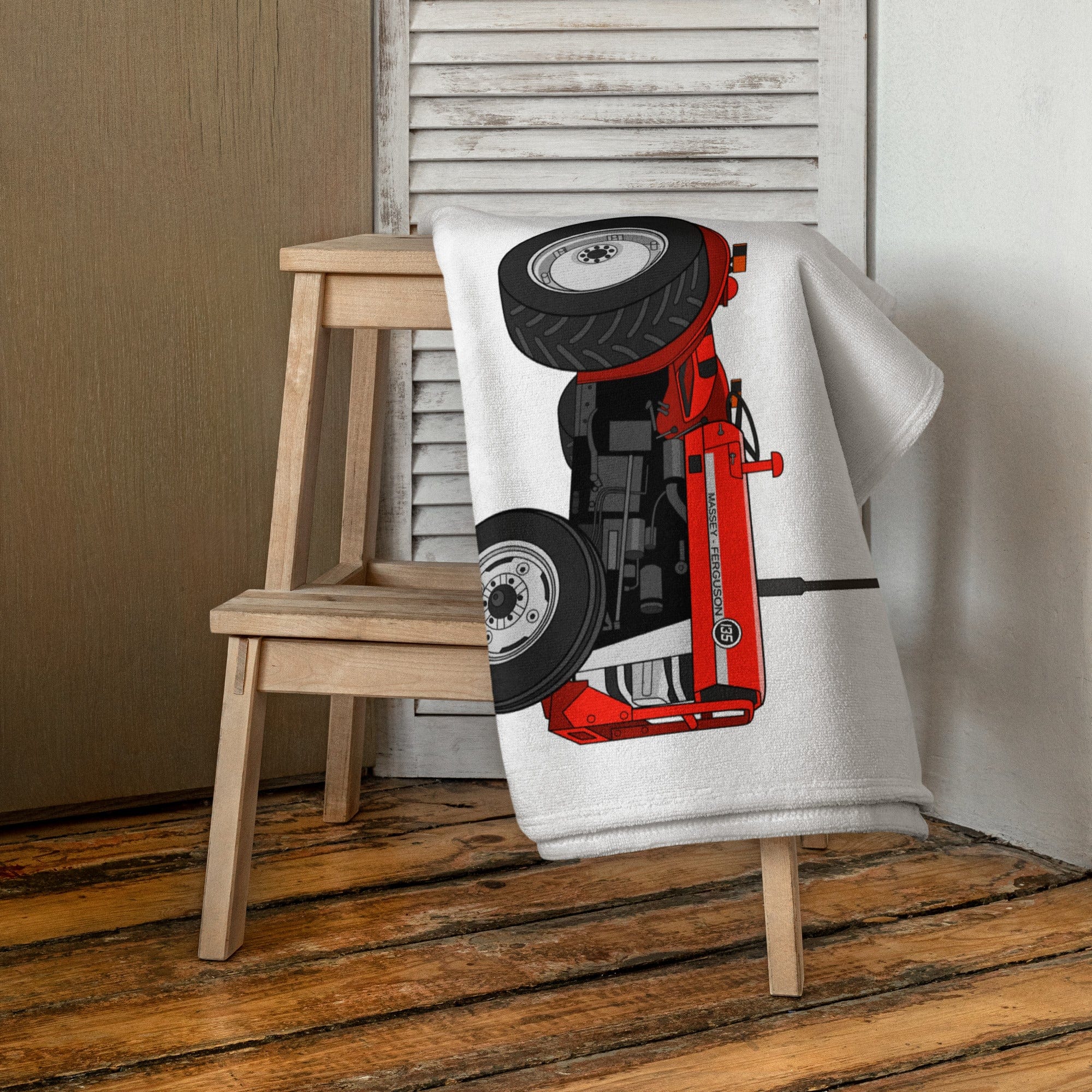 The Tractors Mugs Store Massey Ferguson 135 | Towel Quality Farmers Merch