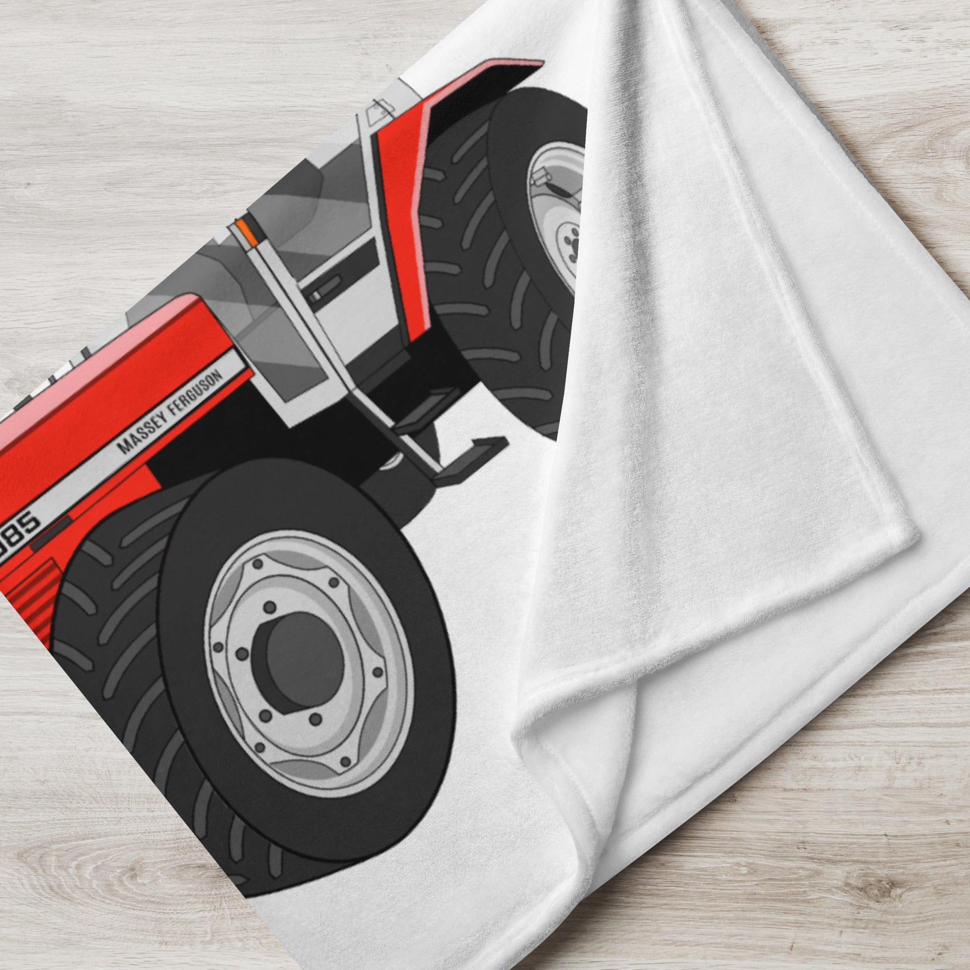 The Tractors Mugs Store Massey Ferguson 3085 | Throw Blanket Quality Farmers Merch