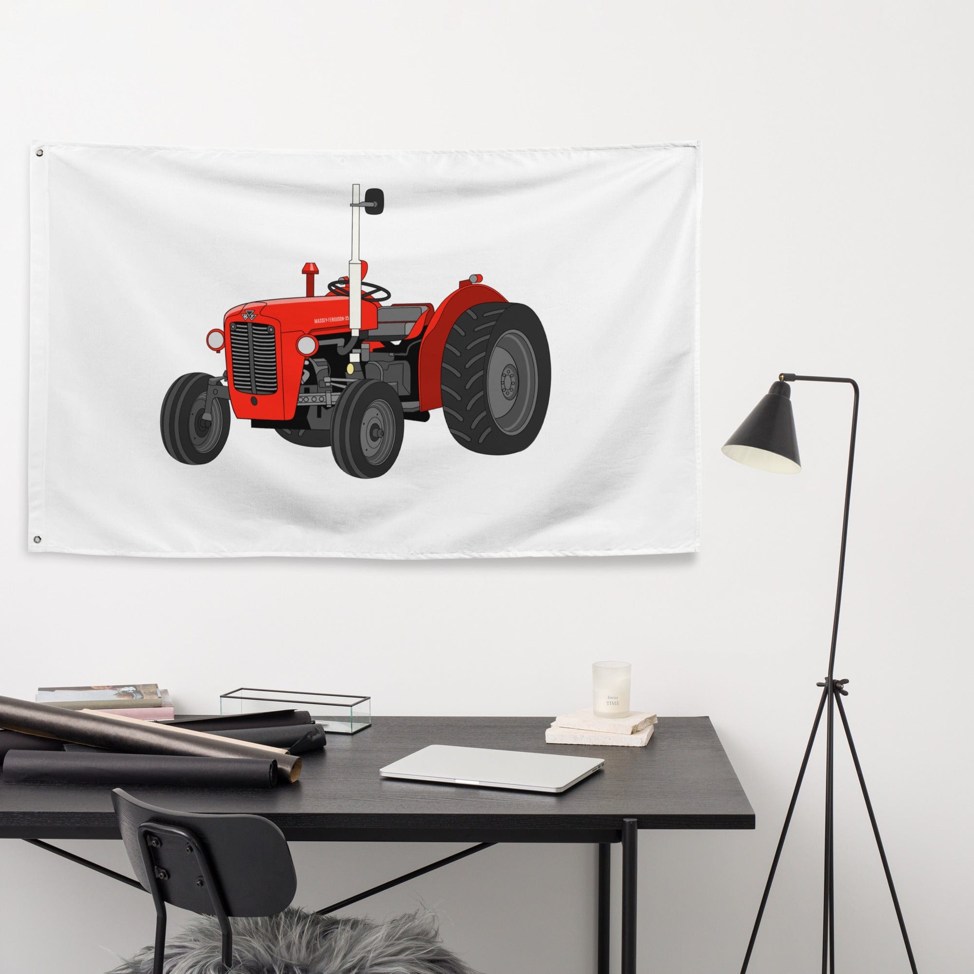 The Tractors Mugs Store Massey Ferguson 35X Flag Quality Farmers Merch