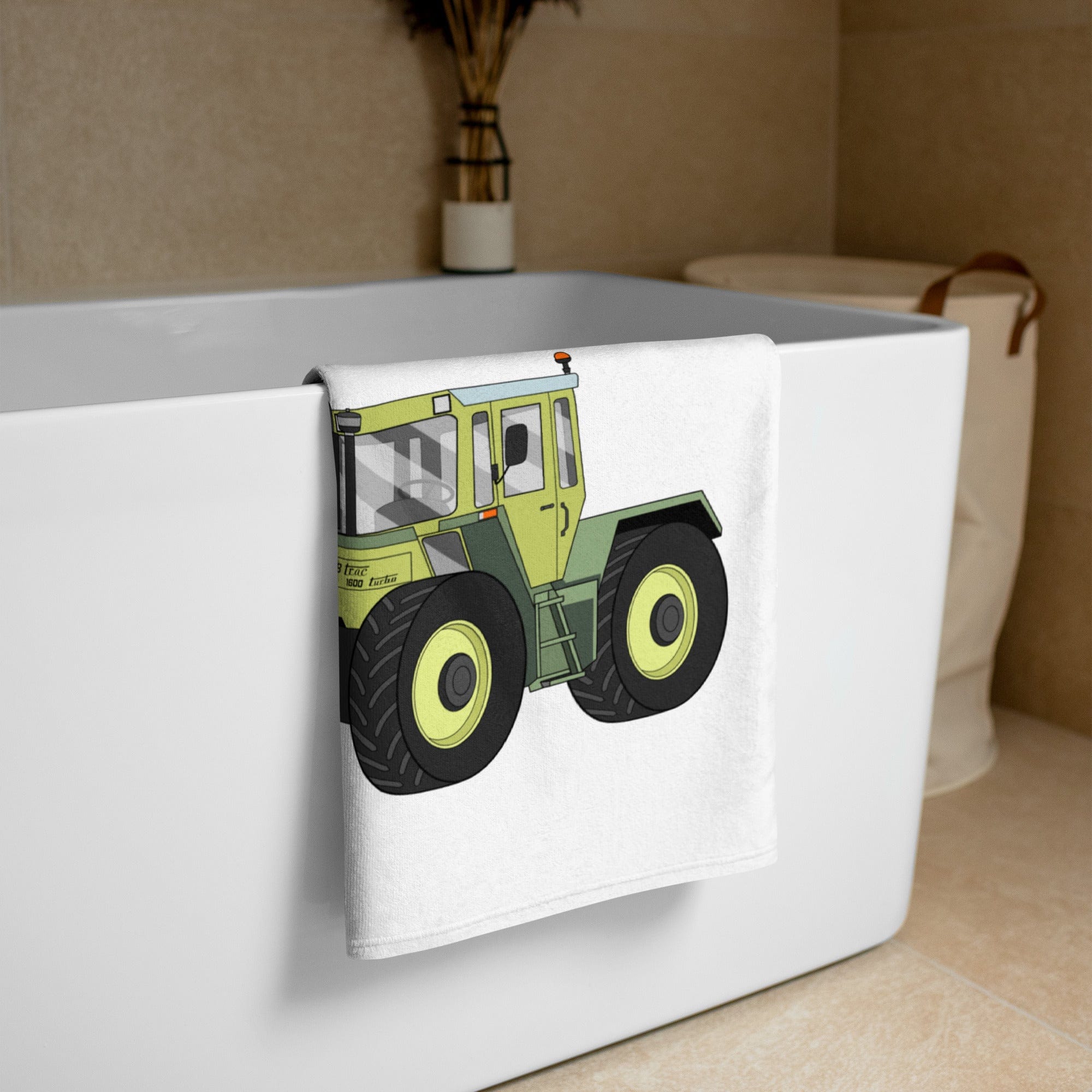 The Tractors Mugs Store MB Trac 1300 Towel Quality Farmers Merch