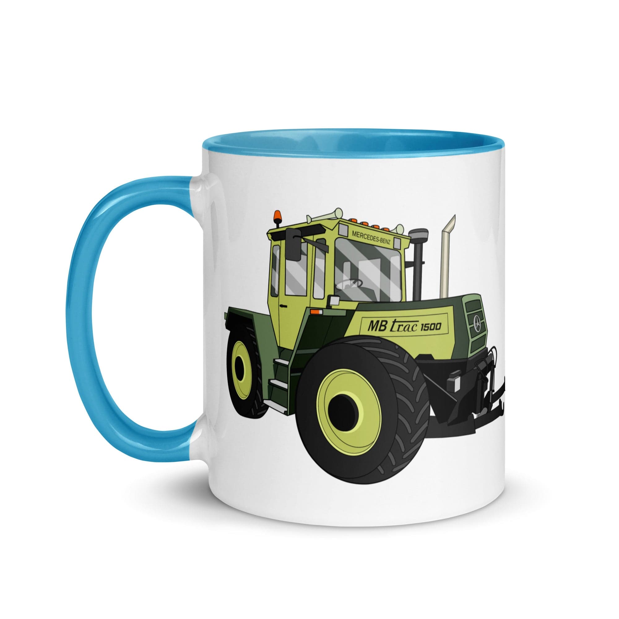 The Tractors Mugs Store MB Trac 1500 Mug with Color Inside Quality Farmers Merch