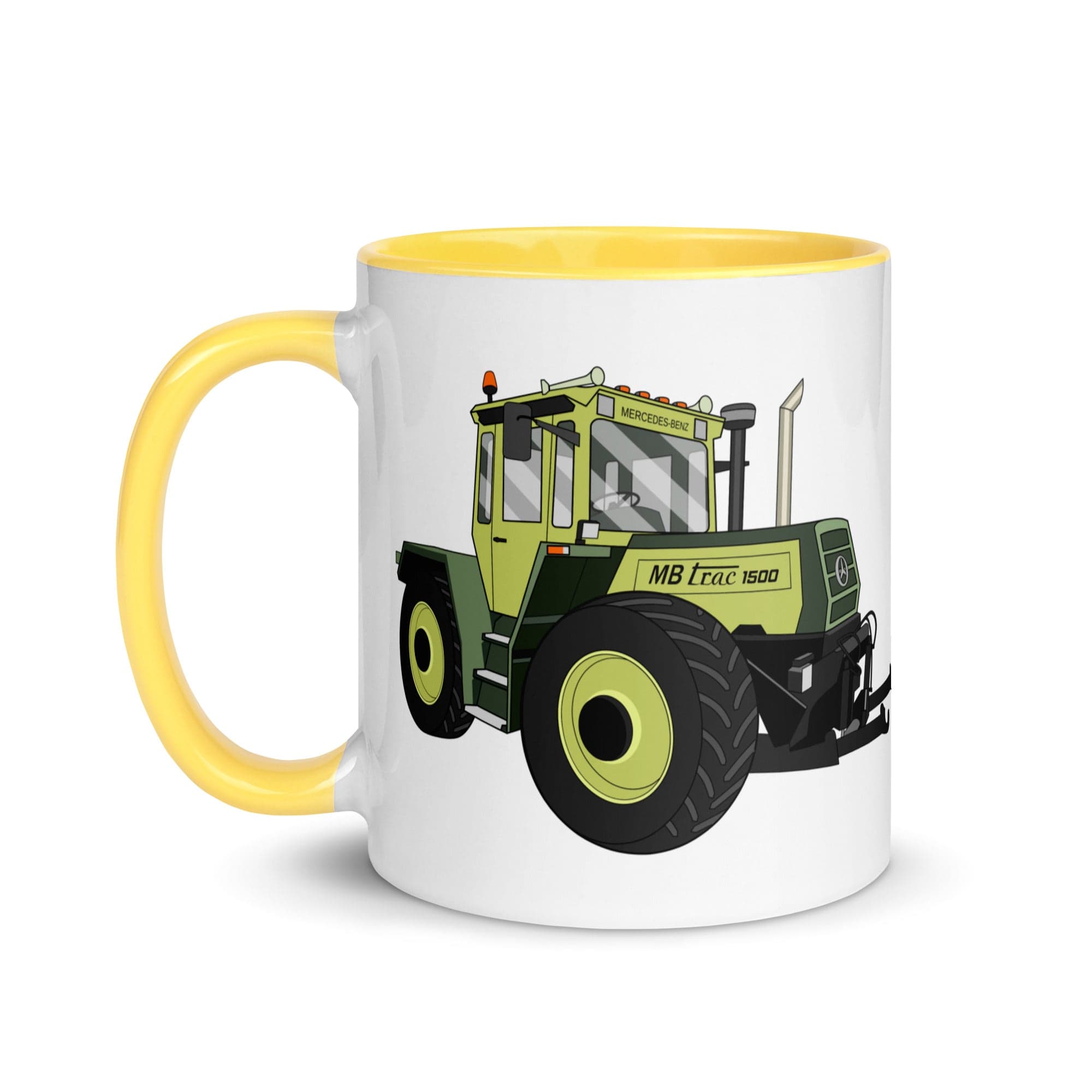The Tractors Mugs Store MB Trac 1500 Mug with Color Inside Quality Farmers Merch