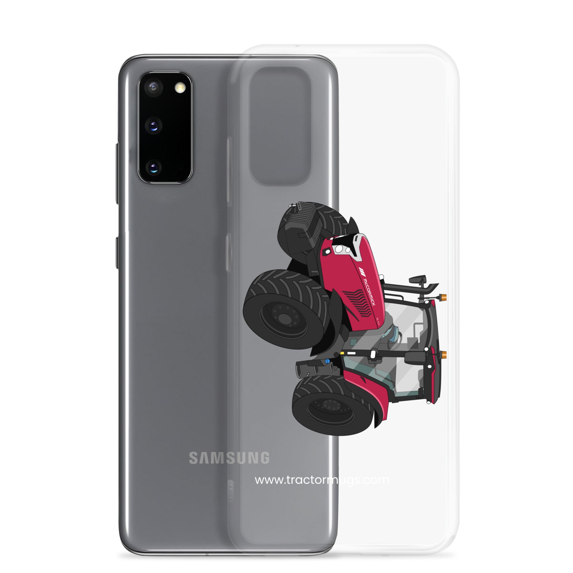 The Tractors Mugs Store McCormick X6.414 P6-Drive Clear Case for SamsungĀ® Quality Farmers Merch