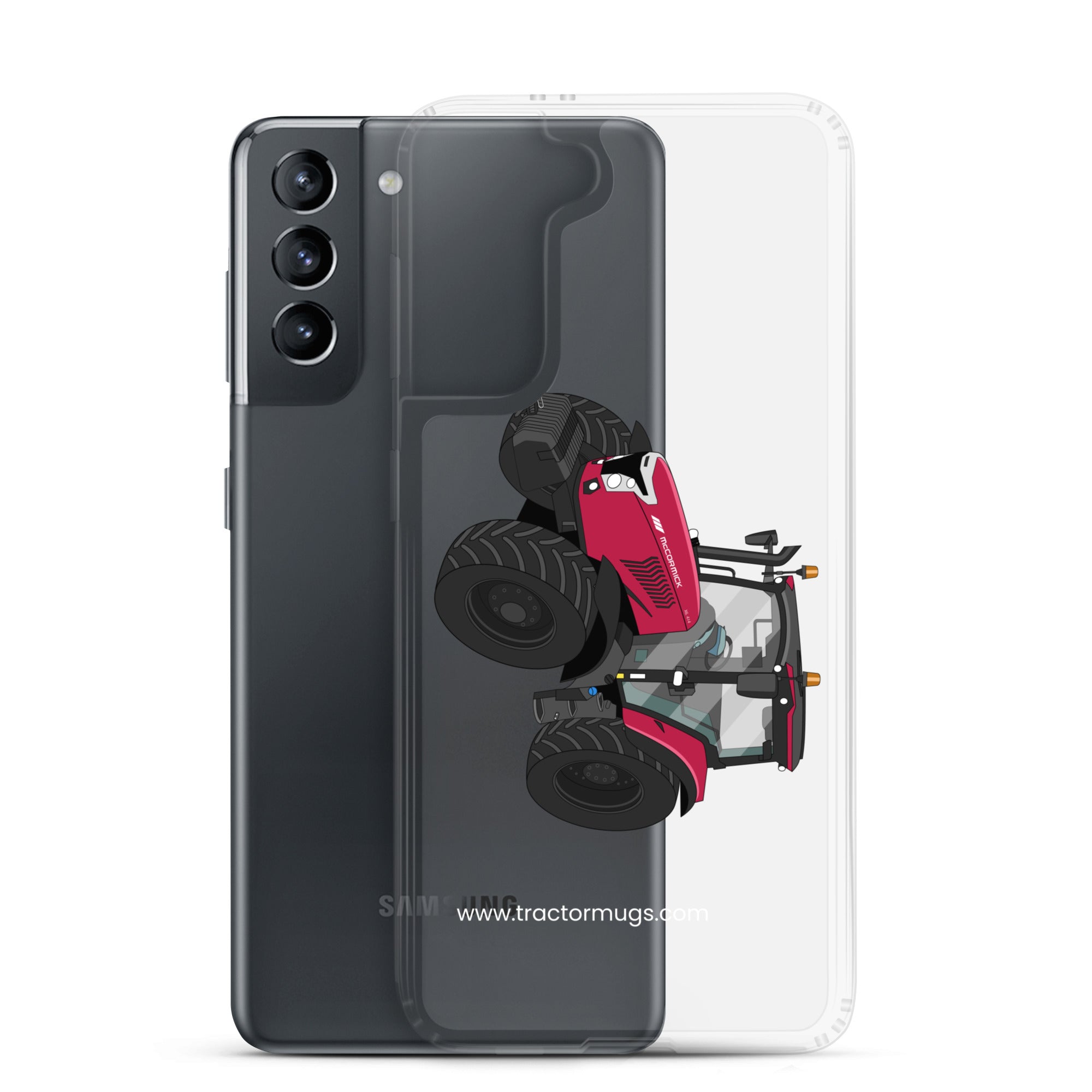 The Tractors Mugs Store McCormick X6.414 P6-Drive Clear Case for SamsungĀ® Quality Farmers Merch