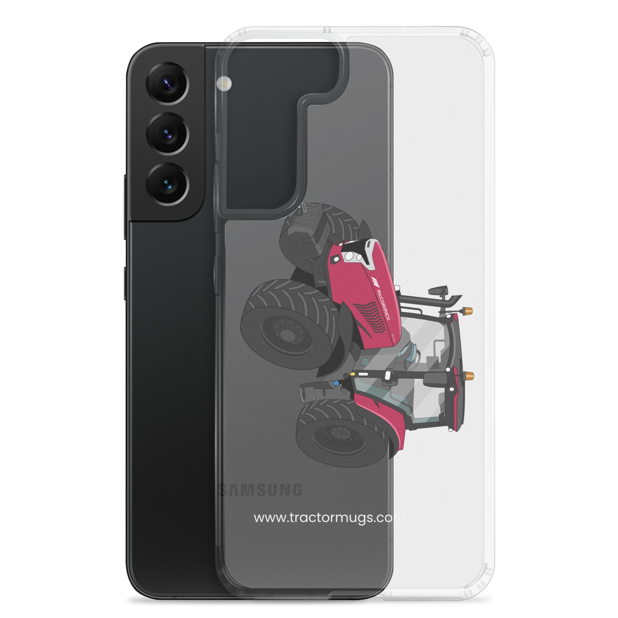 The Tractors Mugs Store McCormick X6.414 P6-Drive Clear Case for SamsungĀ® Quality Farmers Merch