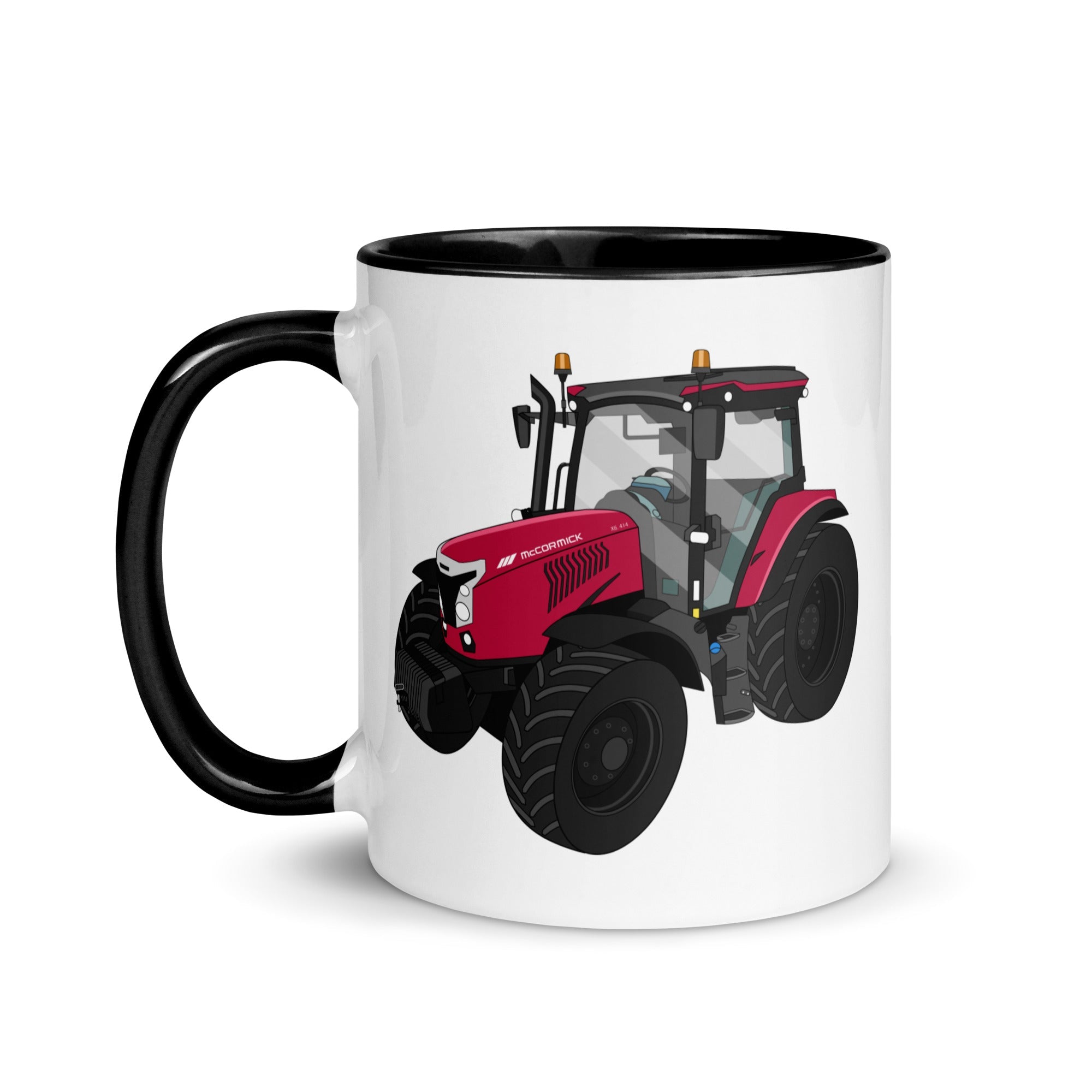 The Tractors Mugs Store McCormick X6.414 P6-Drive Mug with Color Inside Quality Farmers Merch