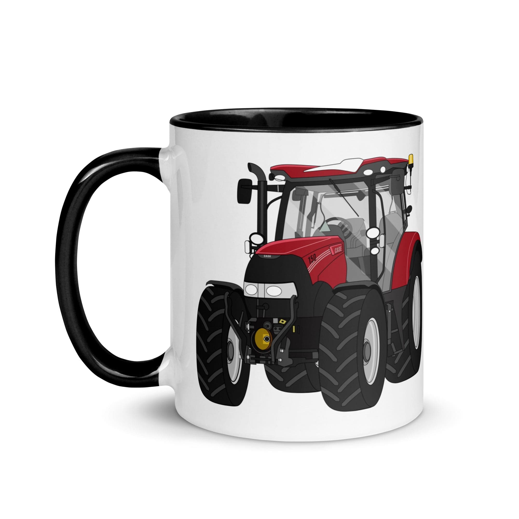 The Tractors Mugs Store Mug Case IH Maxxum 150 Activedrive 8 Mug with Color Inside Quality Farmers Merch