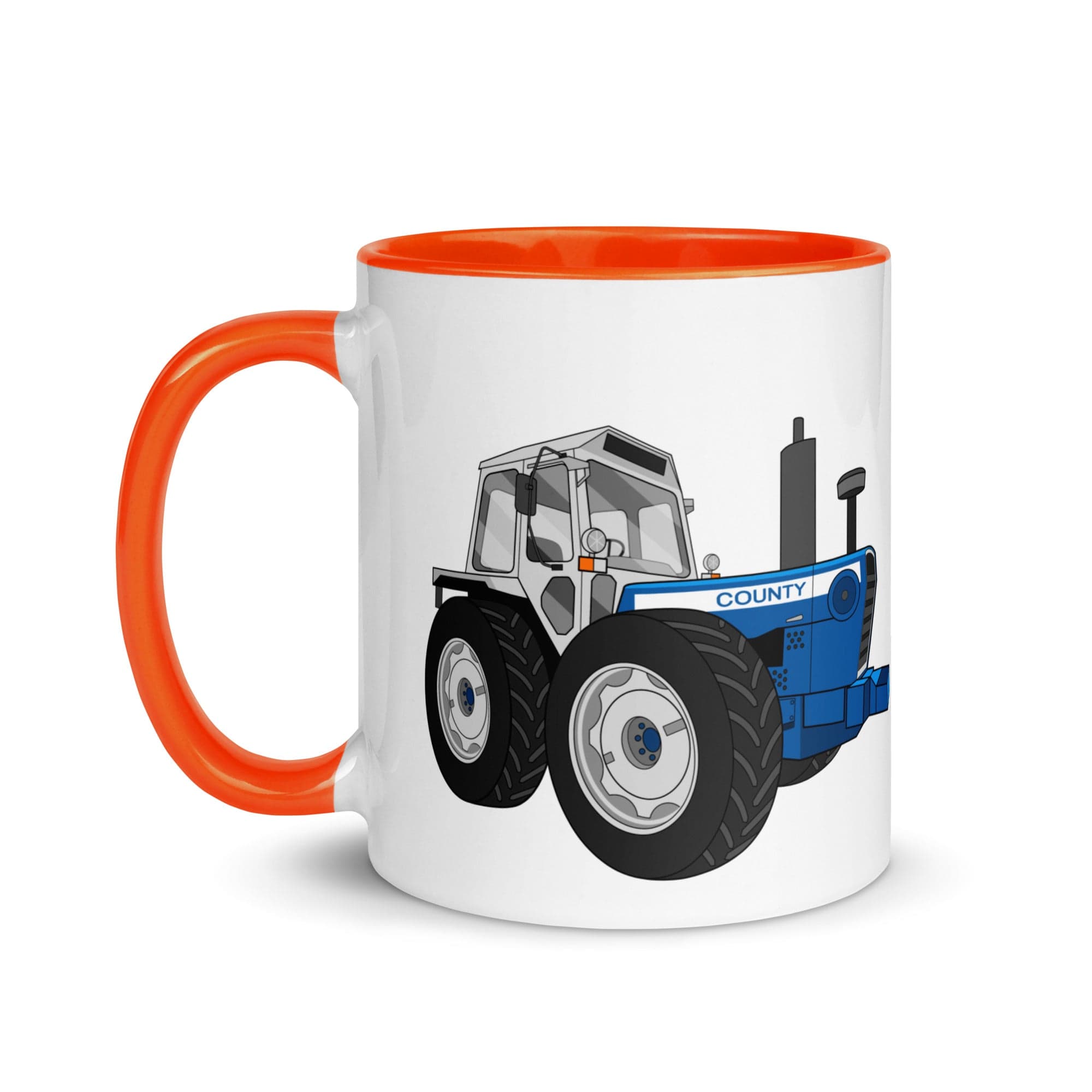 The Tractors Mugs Store Mug with Color Inside County 1884 (1981) Mug with Color Inside Quality Farmers Merch