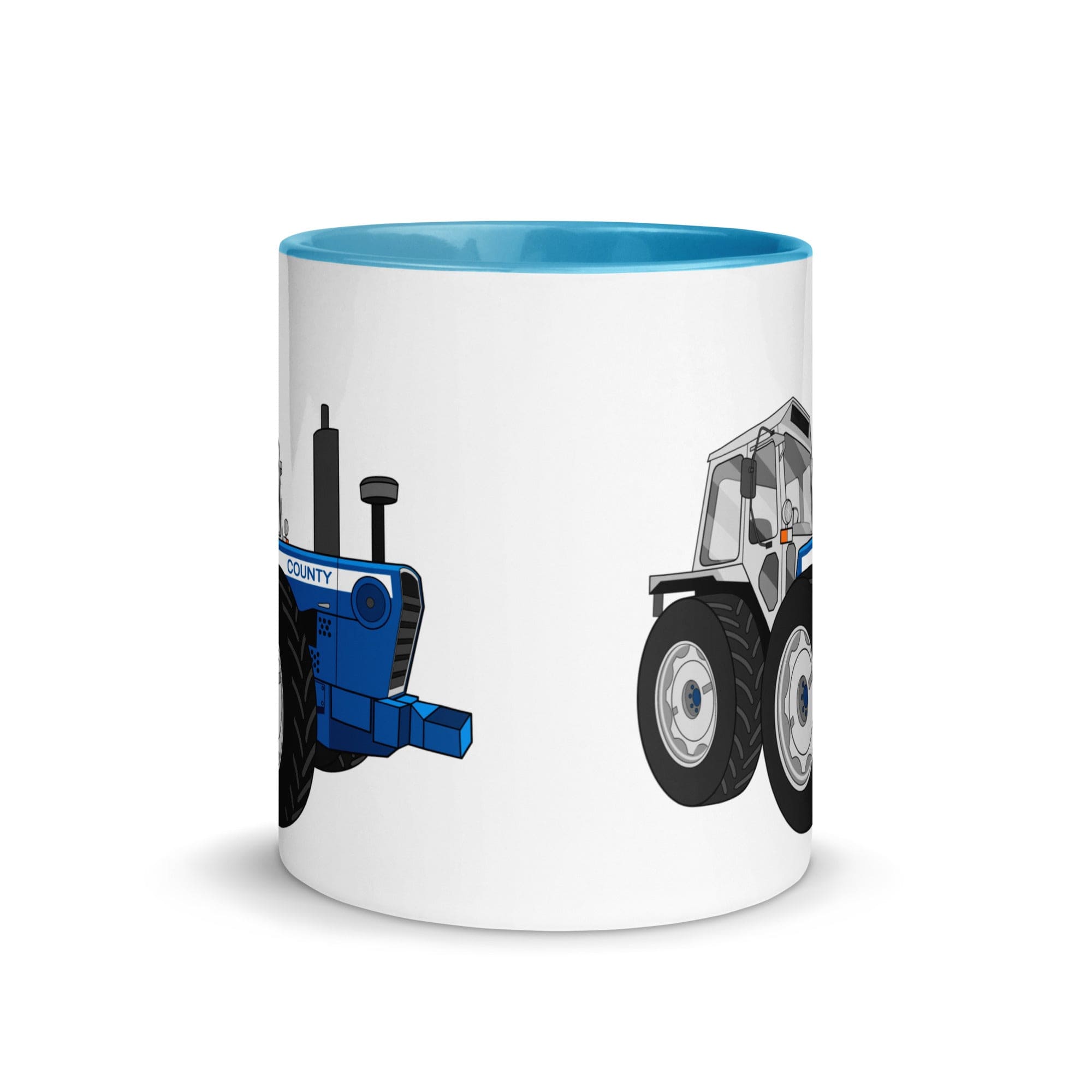 The Tractors Mugs Store Mug with Color Inside County 1884 (1981) Mug with Color Inside Quality Farmers Merch